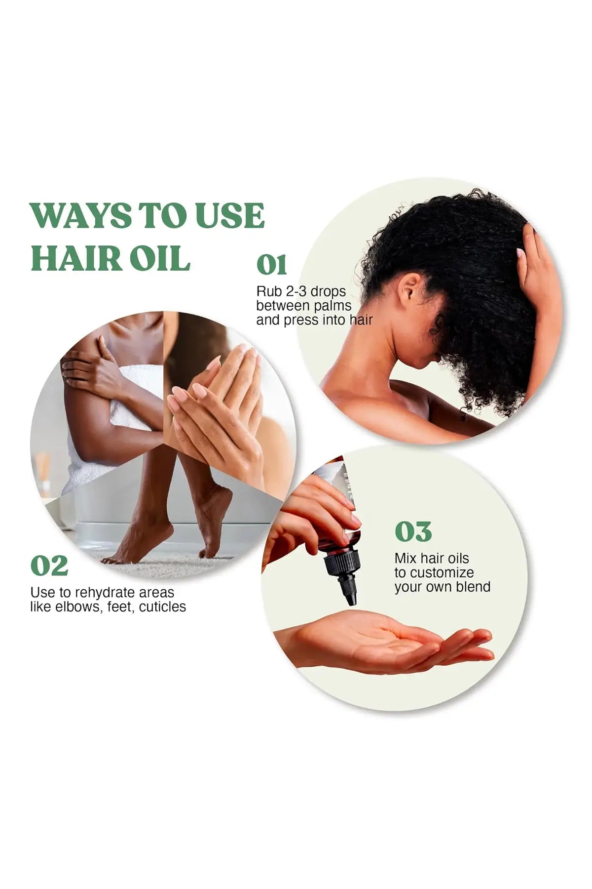 RED BY KISS PROFESSIONAL HAIR OIL (8 TYPES)