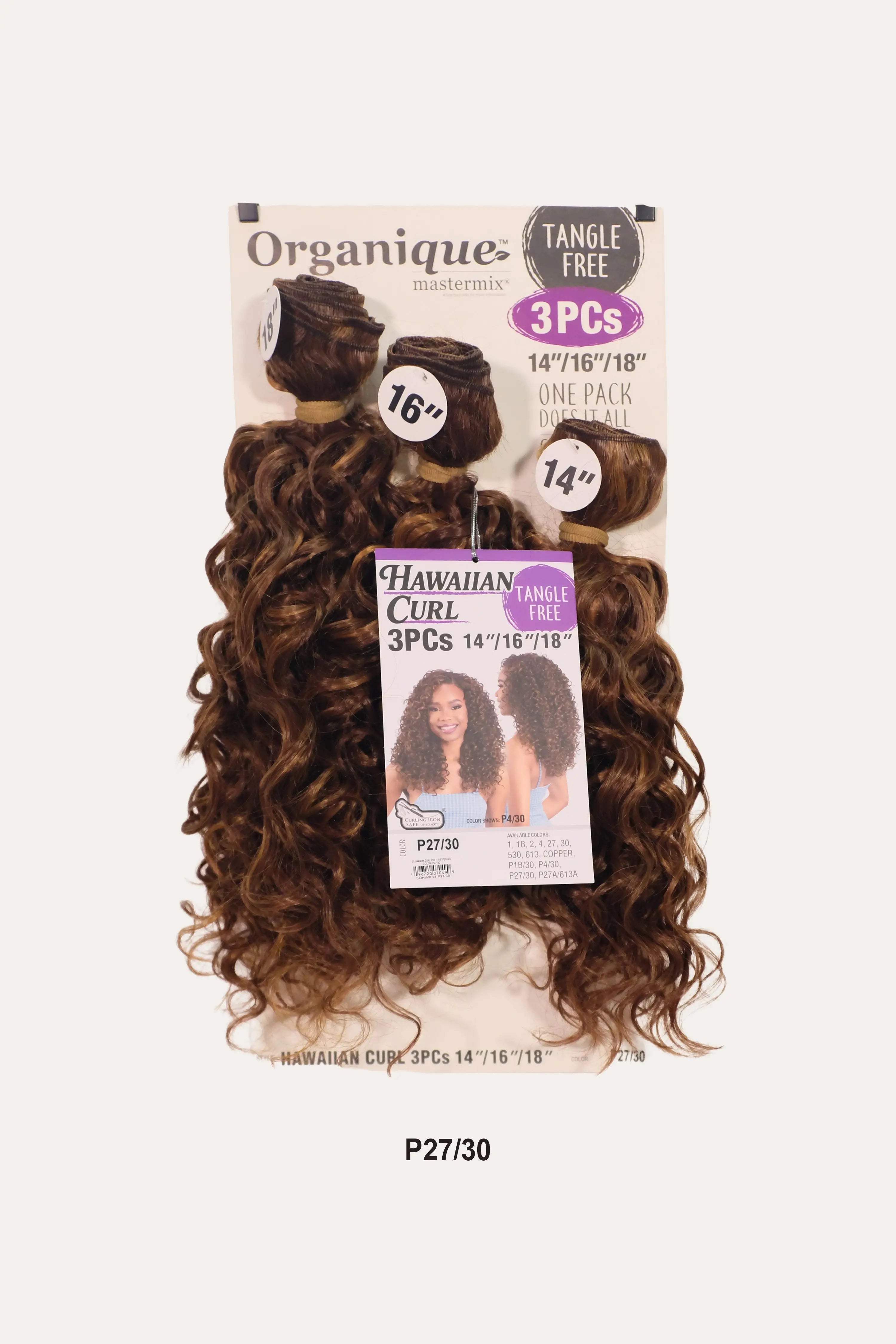 SHAKE N GO ORGANIQUE HAWAIIAN CURL 3PCS (14" 16" 18") SHAKE N GO