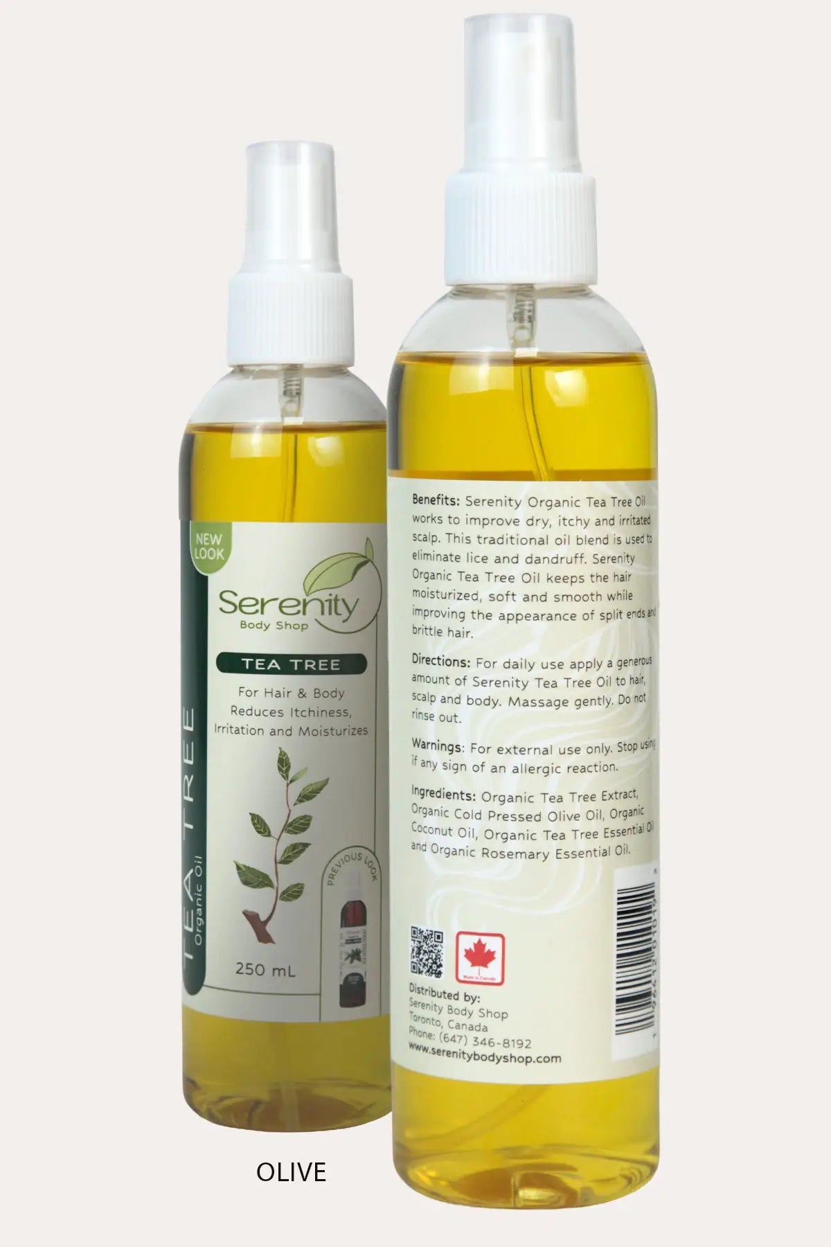 SERENITY ORGANIC OIL SERENITY