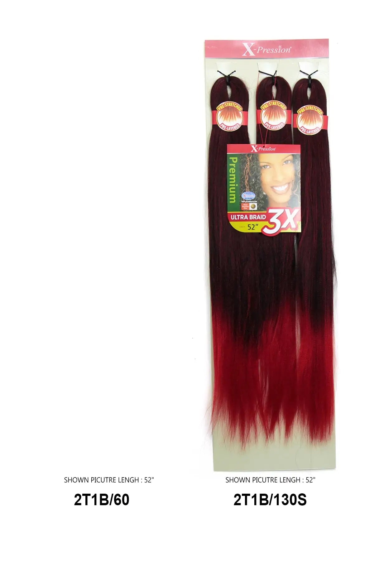 OUTRE 3X X-PRESSION PRE-STRETCHED ULTRA BRAID 42" OUTRE