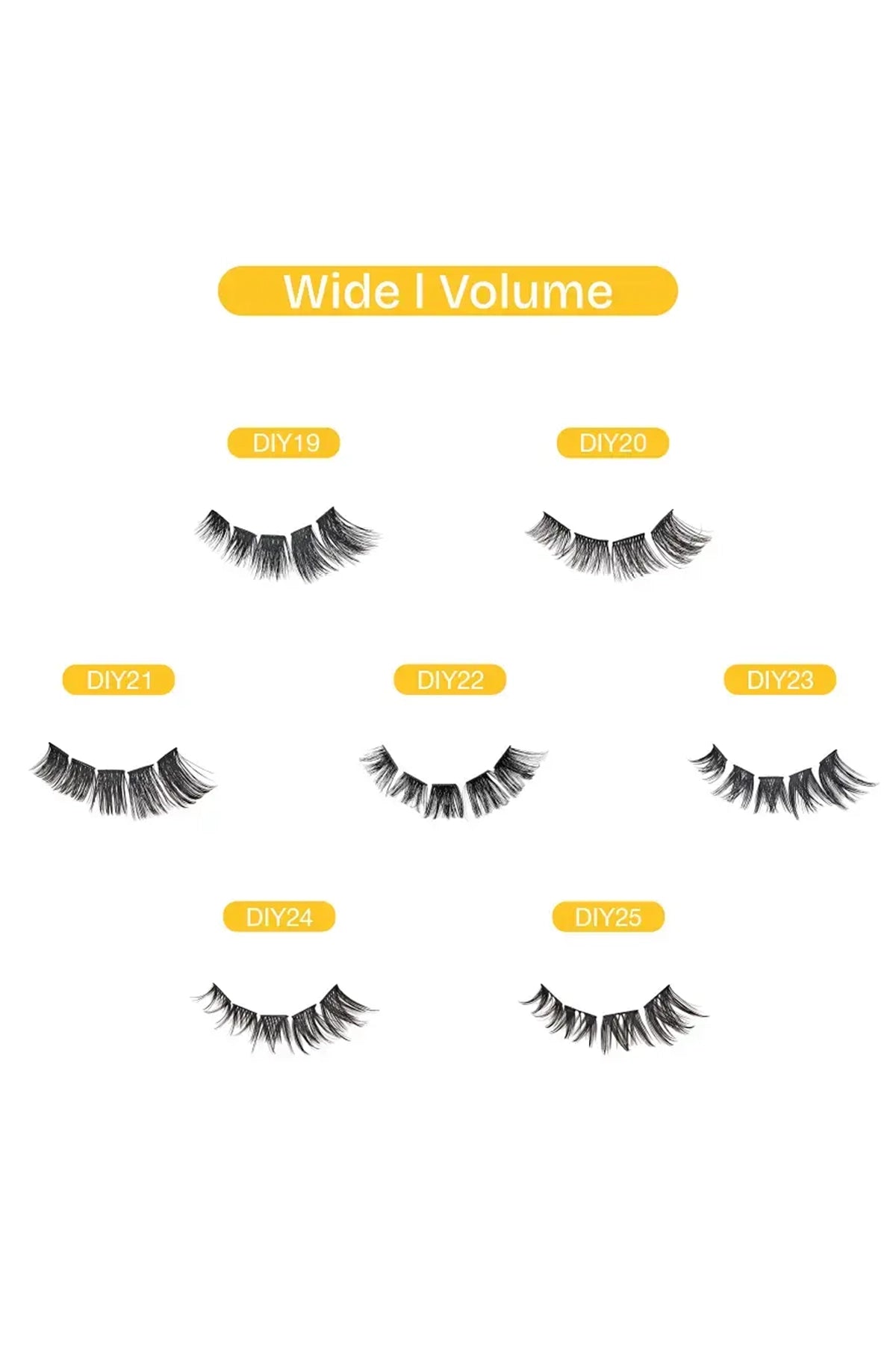 BROADWAY NATURAL DIY CLUSTER LASHES | INDIVISUAL FALSE EYELASHES