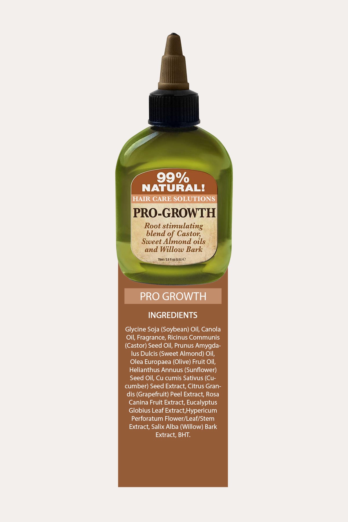 DIFEEL 99% NATURAL PREMIUM HAIR OIL 2.5oz