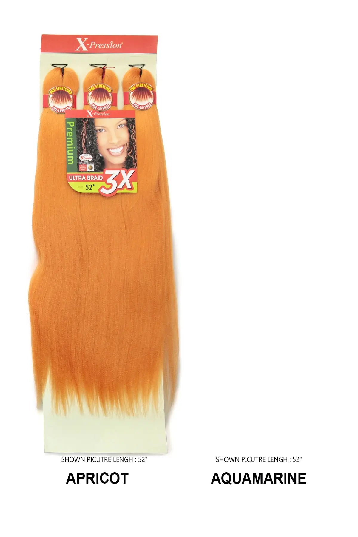 OUTRE 3X X-PRESSION PRE-STRETCHED ULTRA BRAID 52" OUTRE