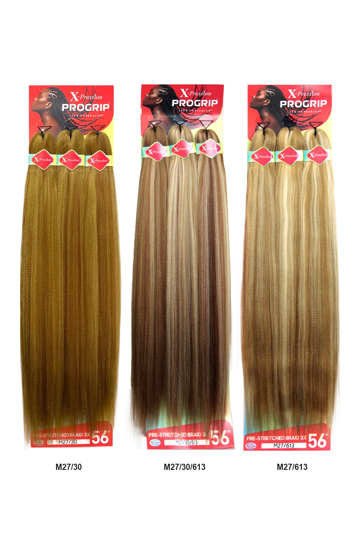 OUTRE X-PRESSION 3X PROGRIP PRE-STRETCHED BRAID 56" - BSW BEAUTY CANADA