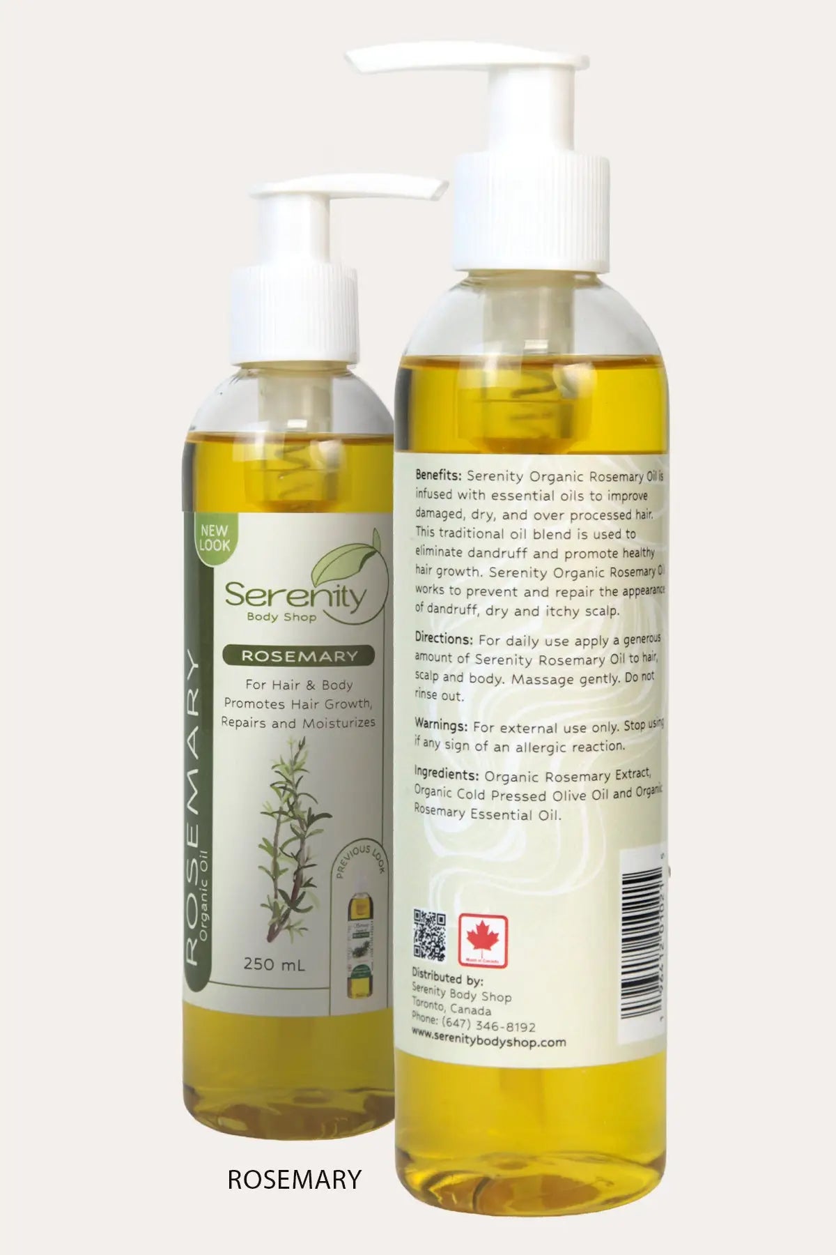 SERENITY ORGANIC OIL SERENITY