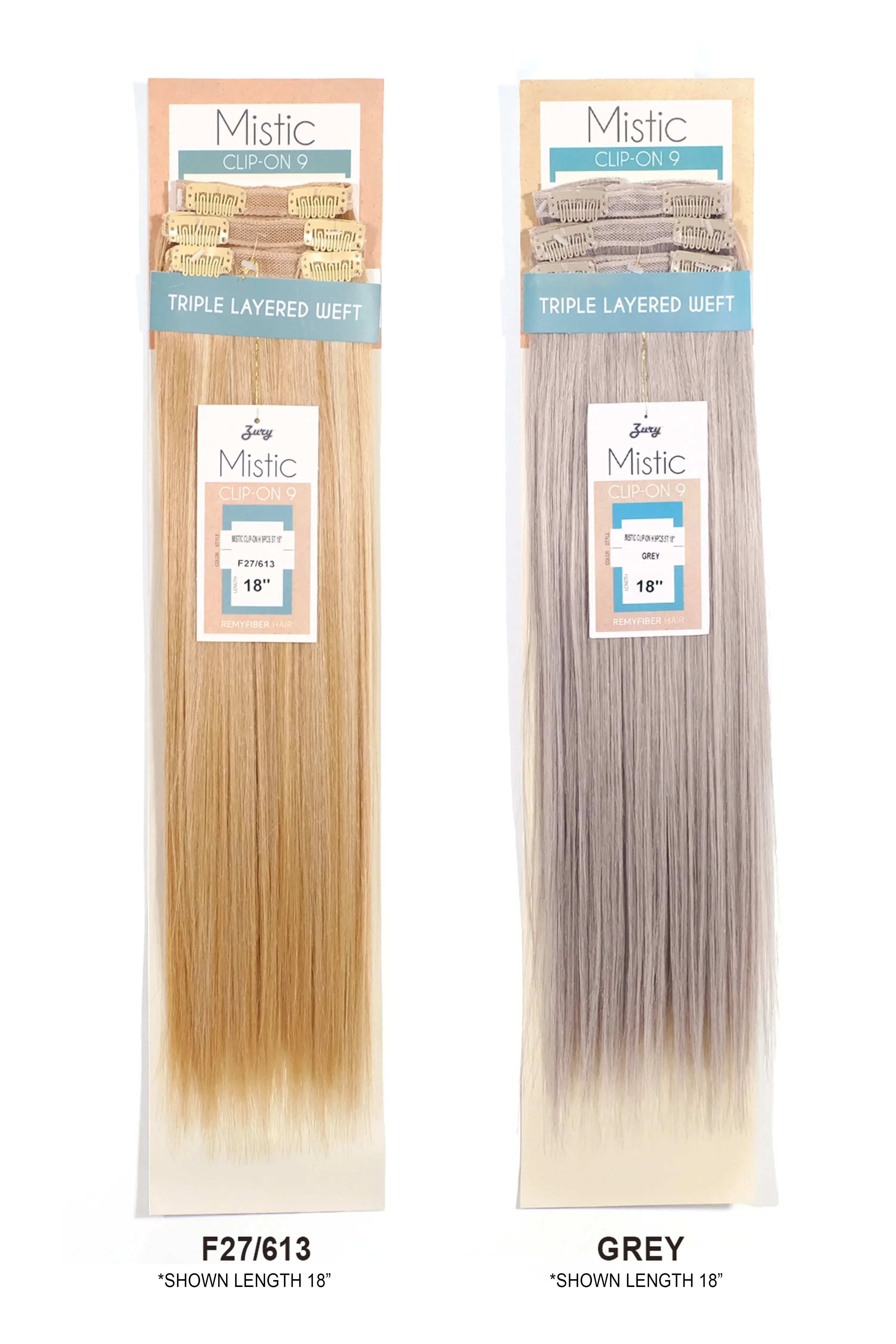 ZURY MISTIC CLIP-ON WEAVE 22 9PC 22" ZURY