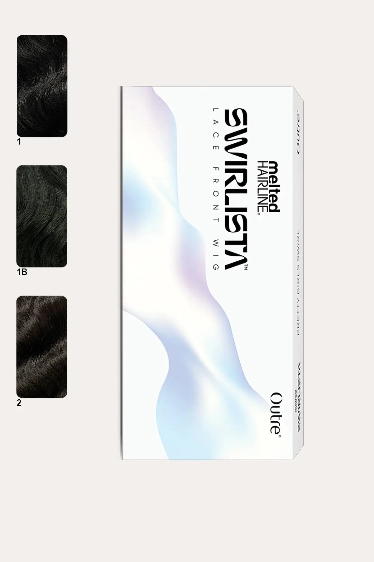 OUTRE MELTED HAIRLINE SWIRLISTA HD LACE FRONT WIG - SWIRL 112 OUTRE