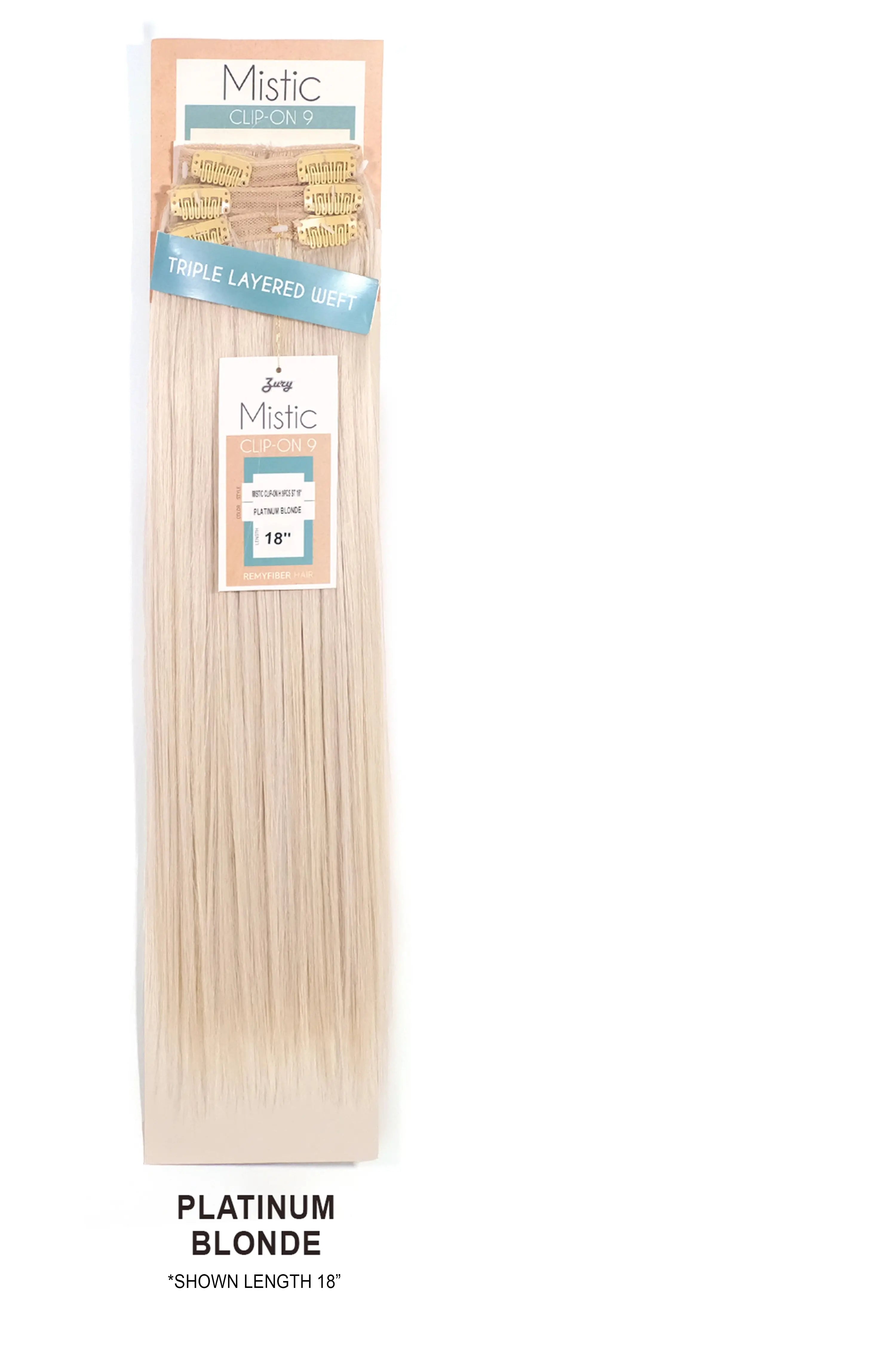 ZURY MISTIC CLIP-ON WEAVE 22 9PC 22" ZURY