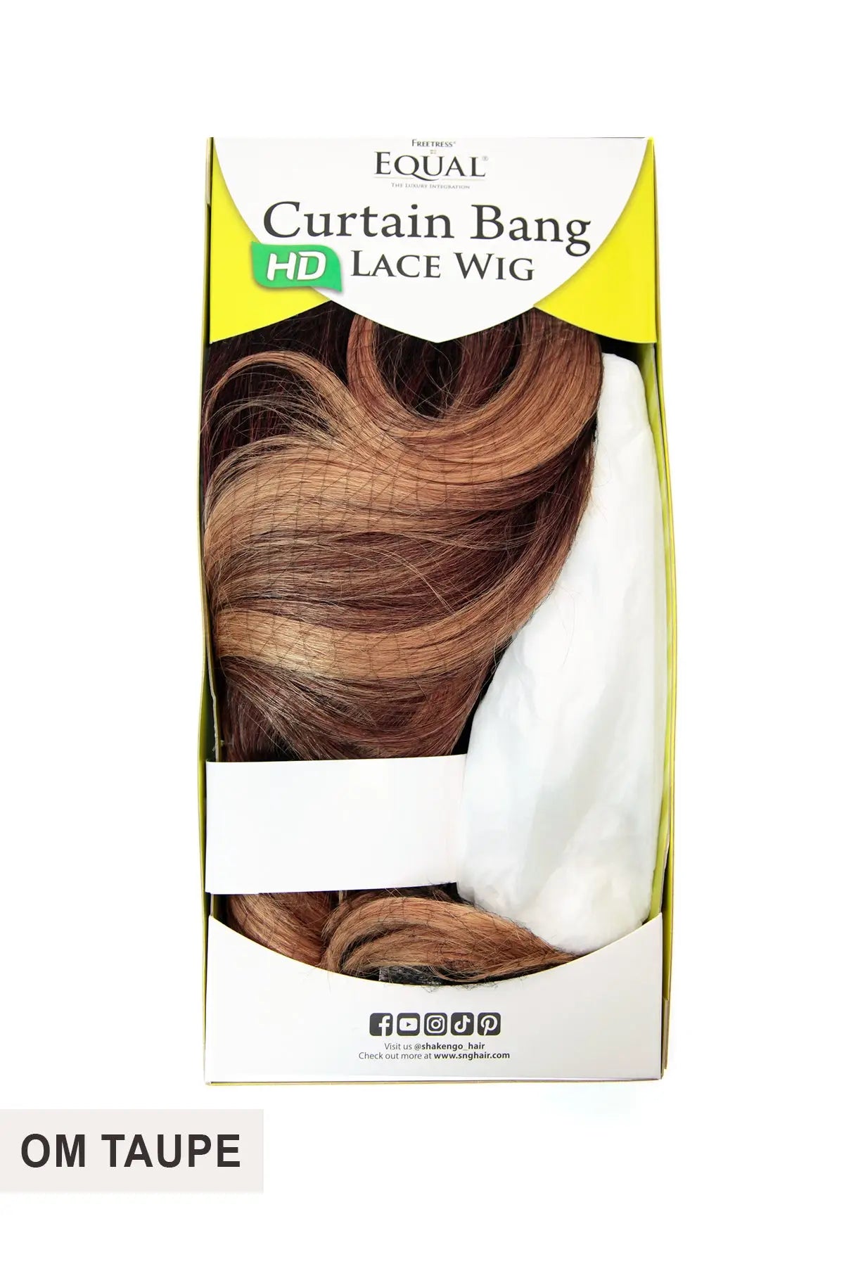 SHAKE N GO EQUAL CURTAIN BANG HD LACE WIG - MAVEN - BSW BEAUTY CANADA