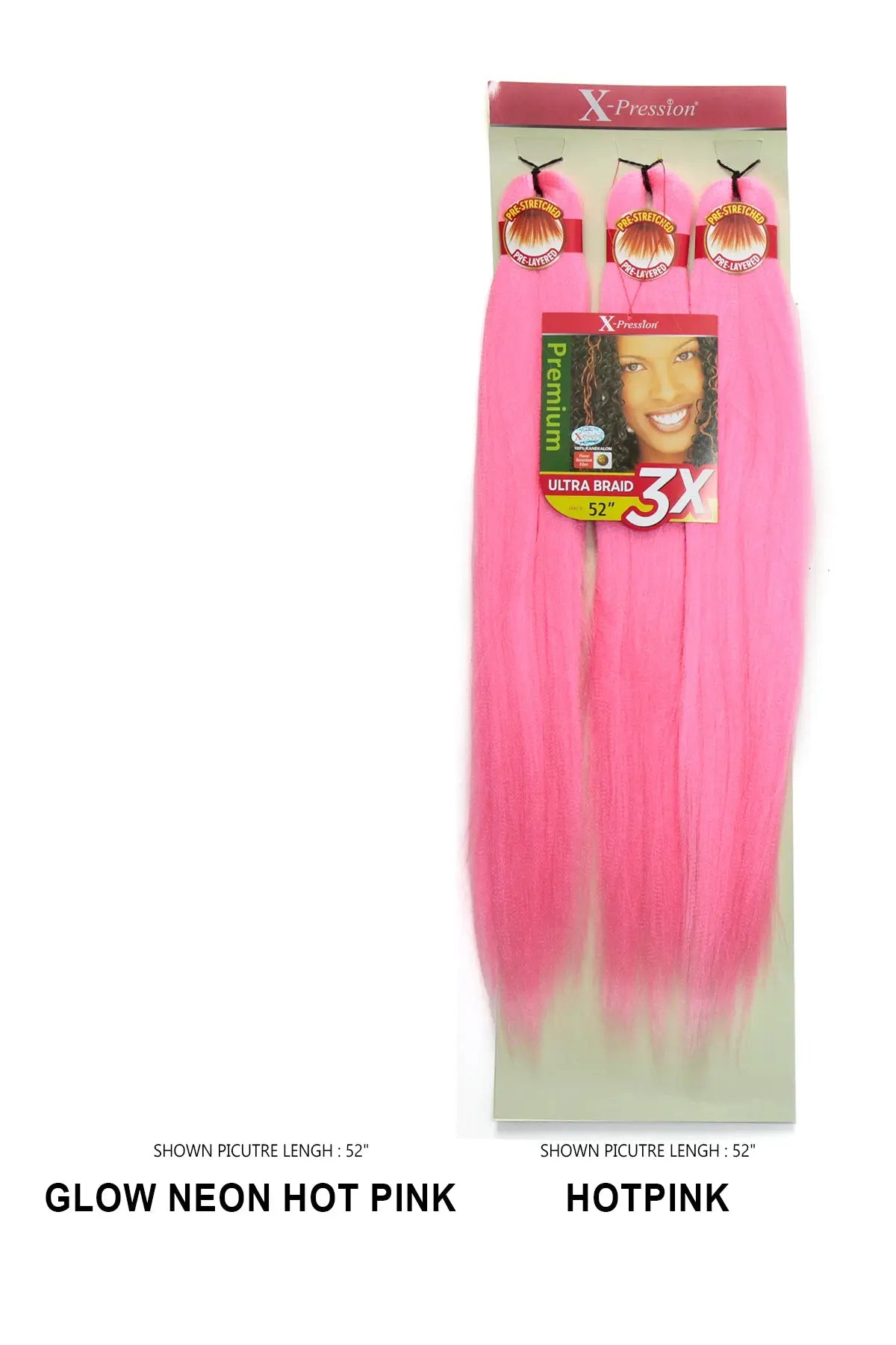 OUTRE 3X X-PRESSION PRE-STRETCHED ULTRA BRAID 52" OUTRE