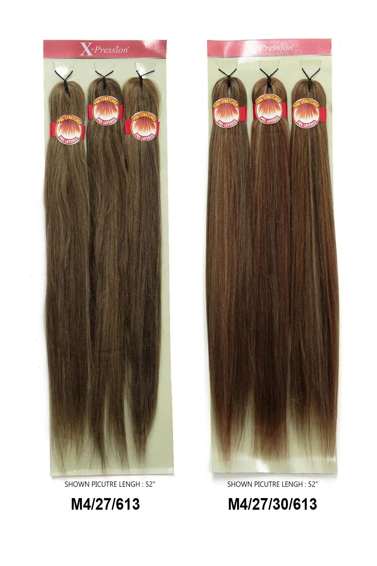 OUTRE 3X X-PRESSION PRE-STRETCHED ULTRA BRAID 42" OUTRE