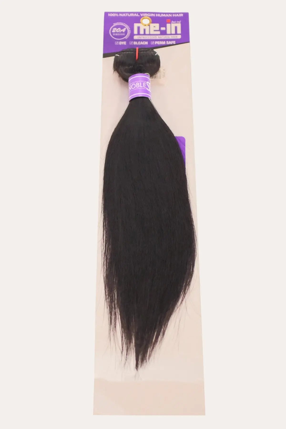 NOBLESSE ME-IN 20A UNPROCESSED HUMAN HAIR BUNDLE - STRAIGHT 14" NOBLESSE