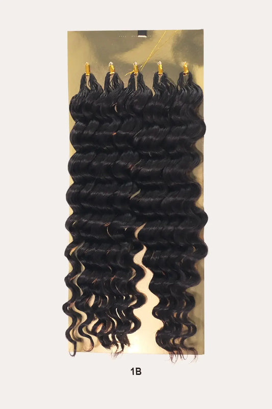 ZURY FEATHER CROCHET BRAID 100% HUMAN HAIR HOLLYWOOD - DEEP 14" ZURY
