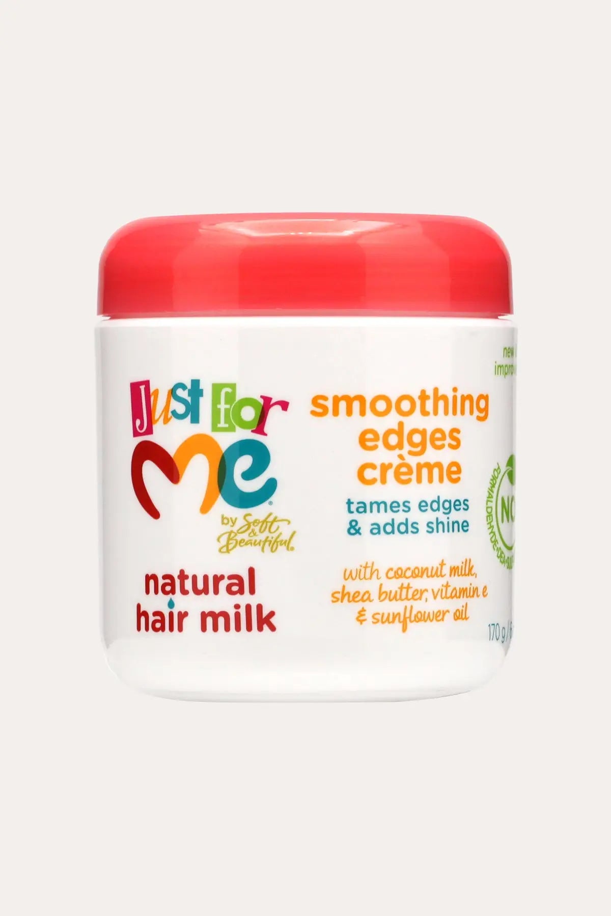 JUST FOR ME NATURAL HAIR MILK SMOOTHING EDGES CREME 6oz - BSW BEAUTY CANADA