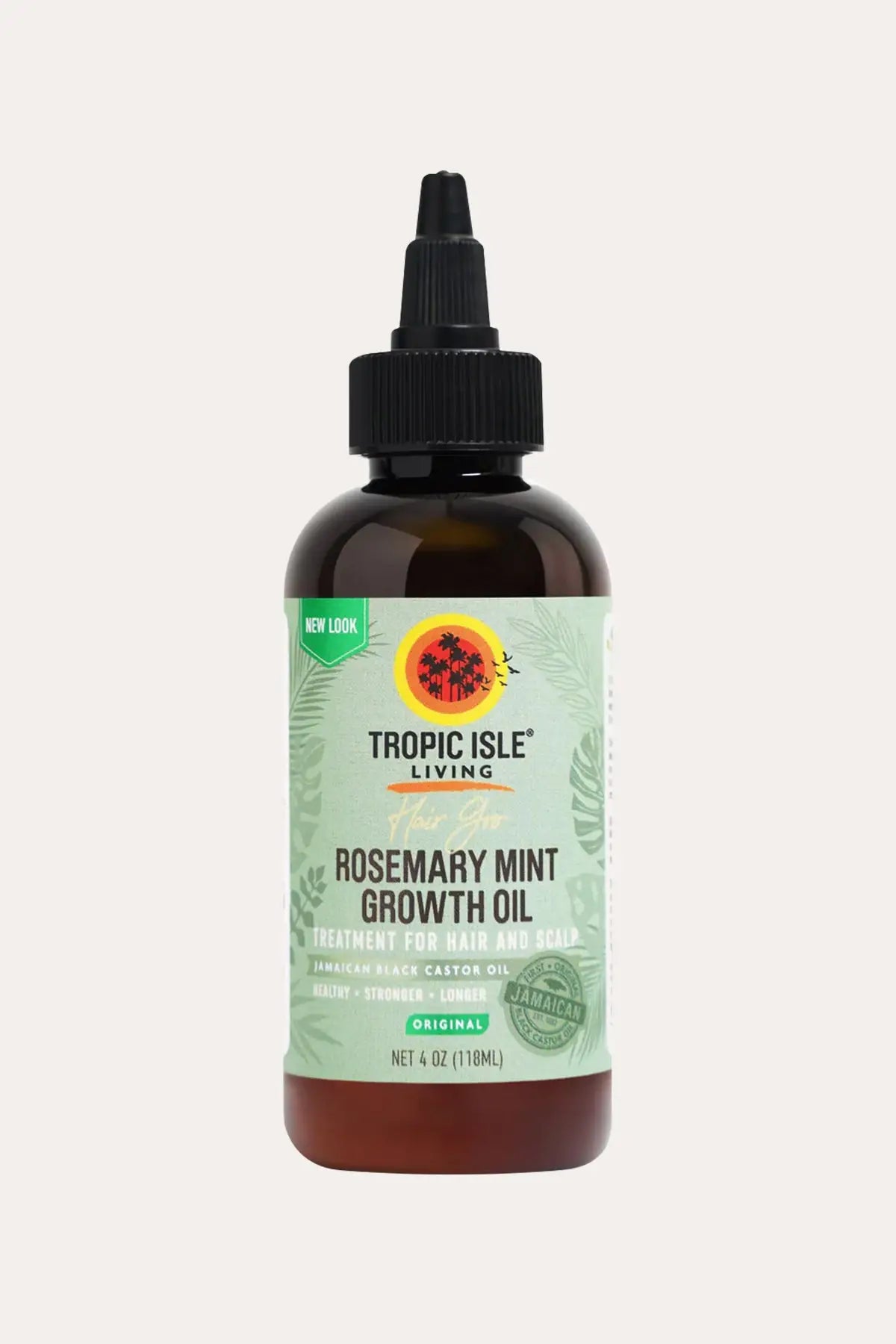 TROPIC ISLE LIVING HAIR GRO ROSEMARY MINT GROWTH OIL 4oz - BSW BEAUTY CANADA