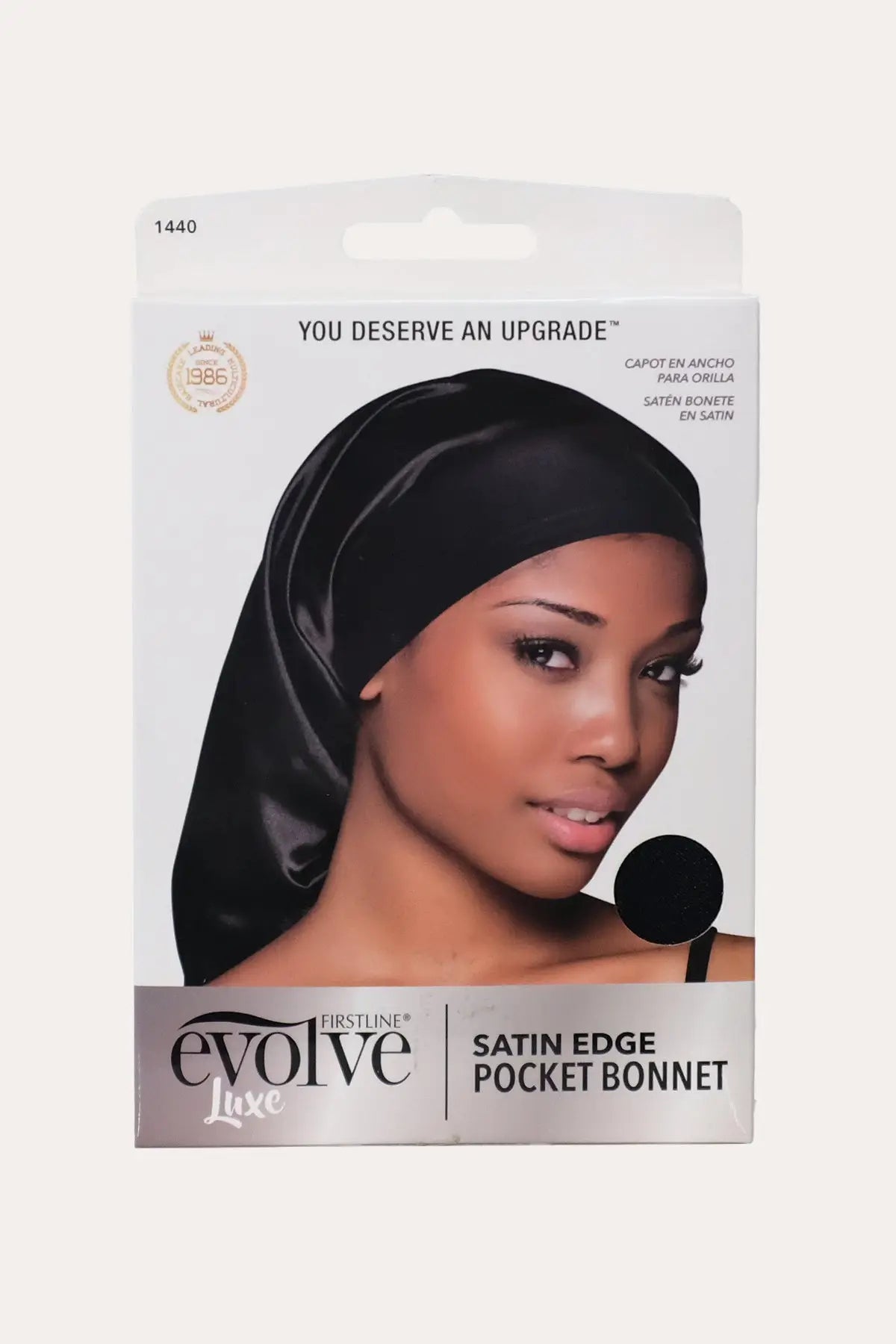 EVOLVE SATIN EDGE POCKET BONNET FIRST