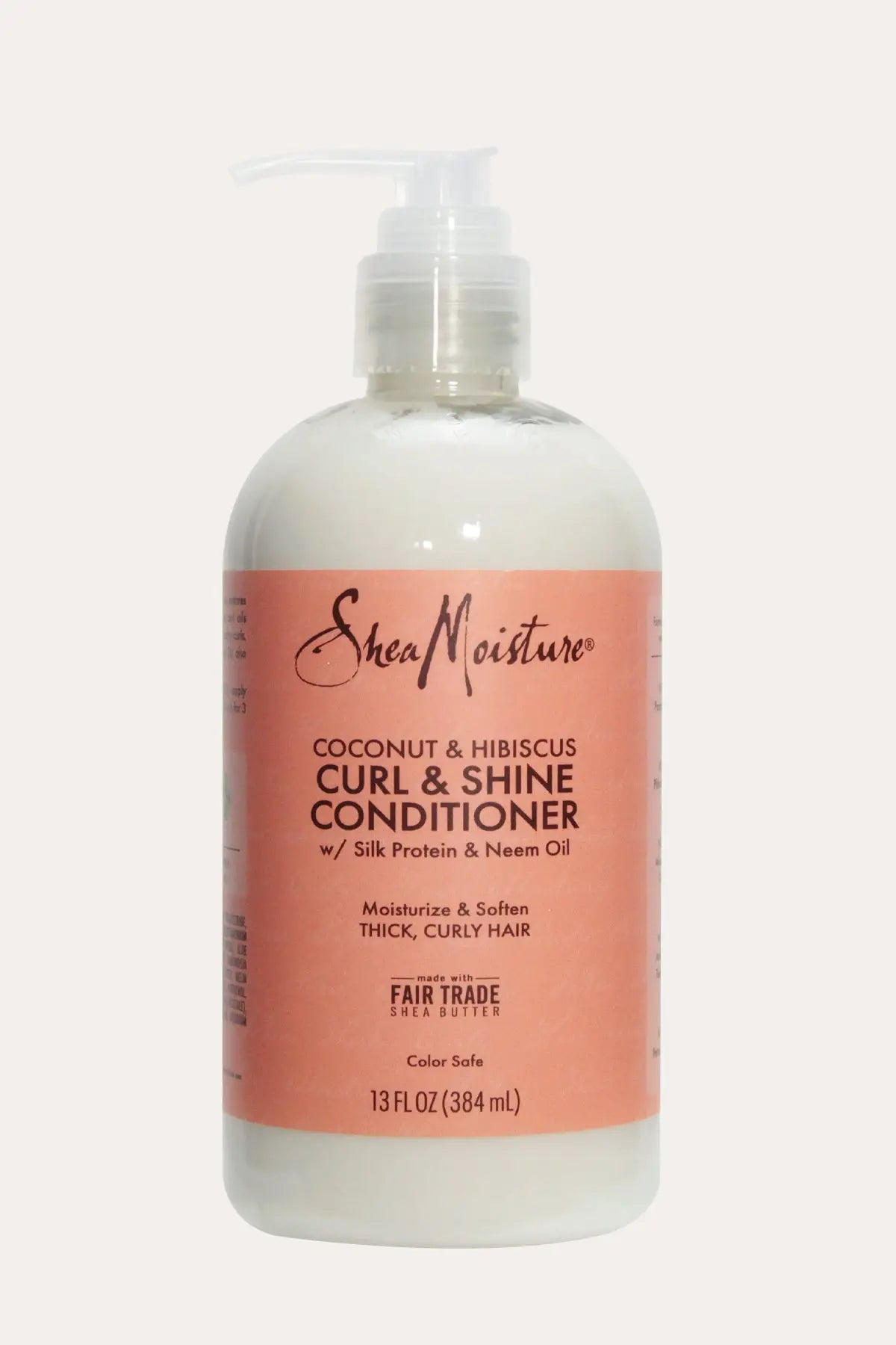 SHEA MOISTURE COCONUT & HIBISCUS CURL & SHINE CONDITIONER 13oz SHEA MOISTURE