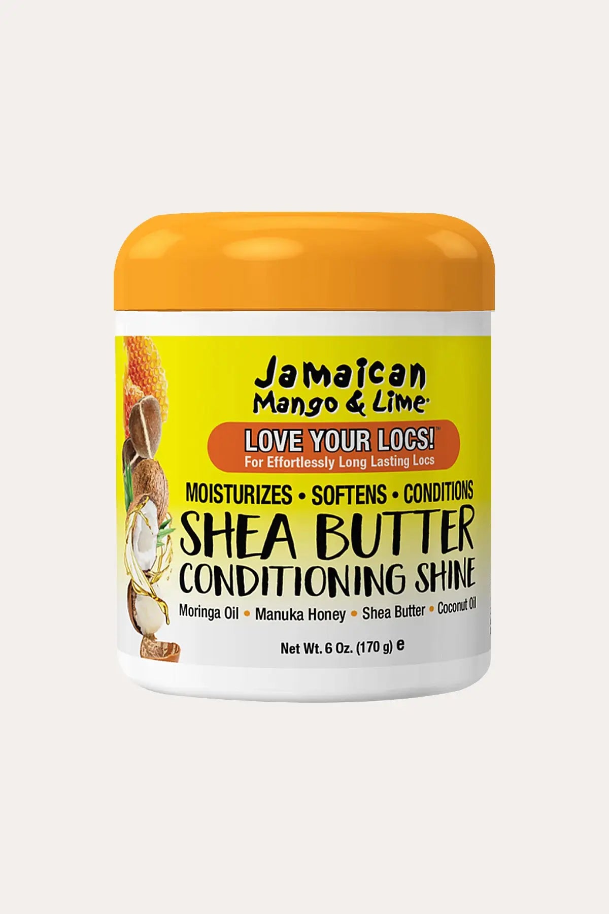 JAMAICAN MANGO & LIME SHEA BUTTER CONDITIONING SHINE 6oz - BSW BEAUTY CANADA