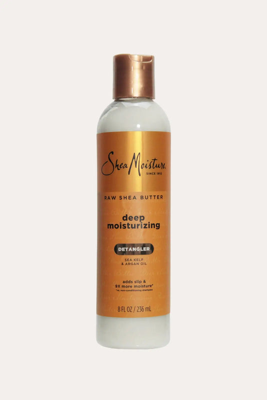 SHEA MOISTURE RAW SHEA BUTTER DEEP MOISTURIZING DETANGLER 8oz SHEA MOISTURE