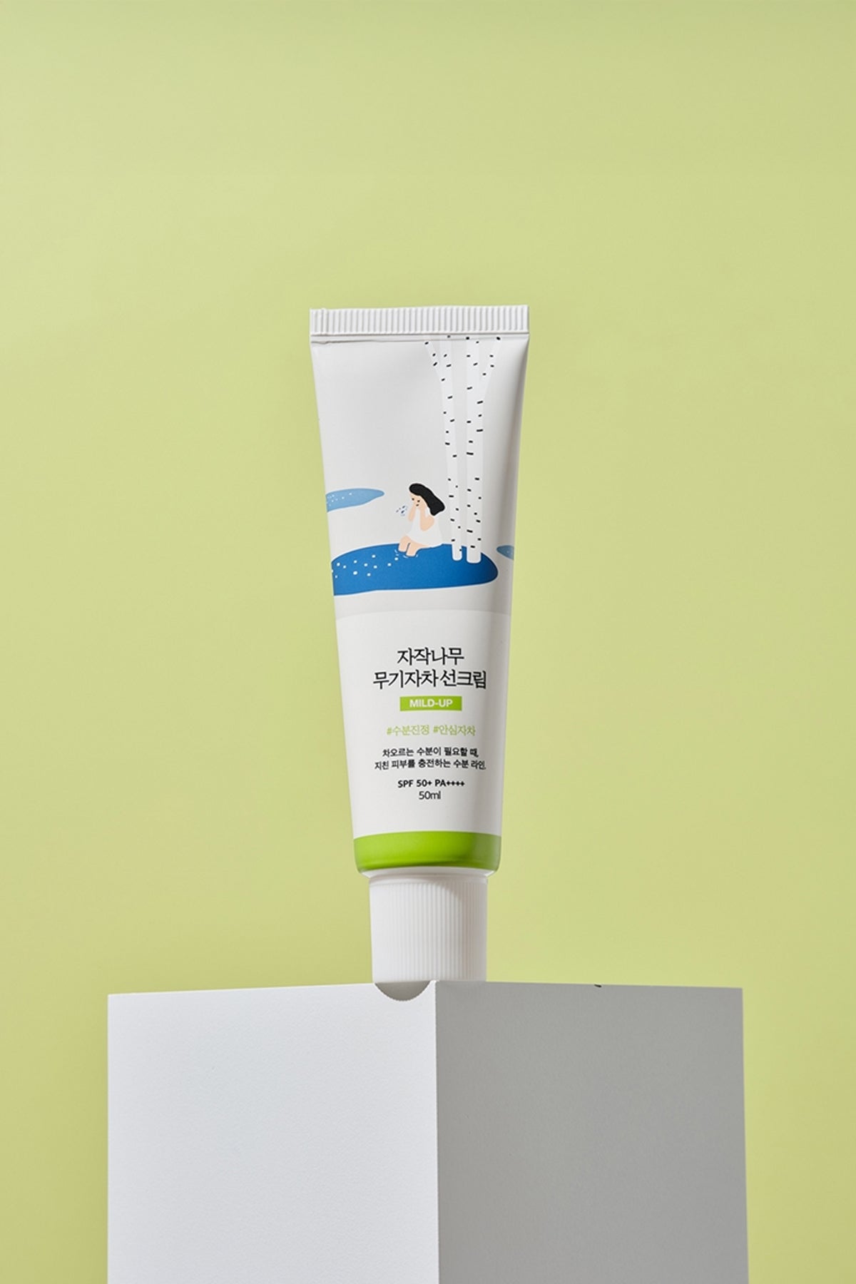 ROUND LAB BIRCH JUICE MILD UP SUNSCREEN SPF 50+, PA ++++ - BSW BEAUTY CANADA