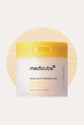 MEDICUBE KOJIC ACID TURMERIC TONER PAD