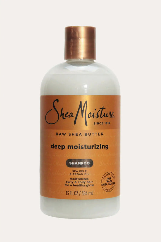 SHEA MOISTURE RAW SHEA BUTTER DEEP MOISTURIZING SHAMPOO 13oz SHEA MOISTURE