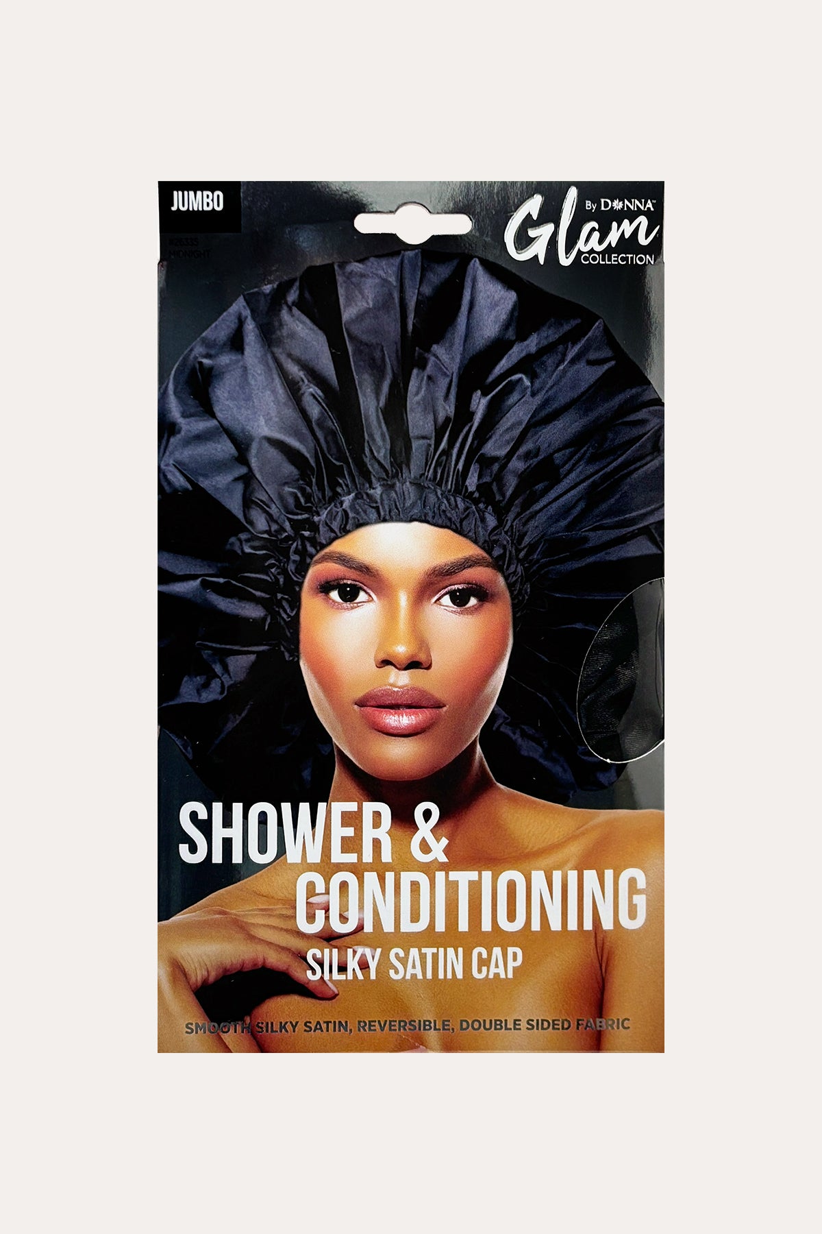 DONNA SHOWER GLAM SILKY SATIN CAP JUMBO - BSW BEAUTY CANADA
