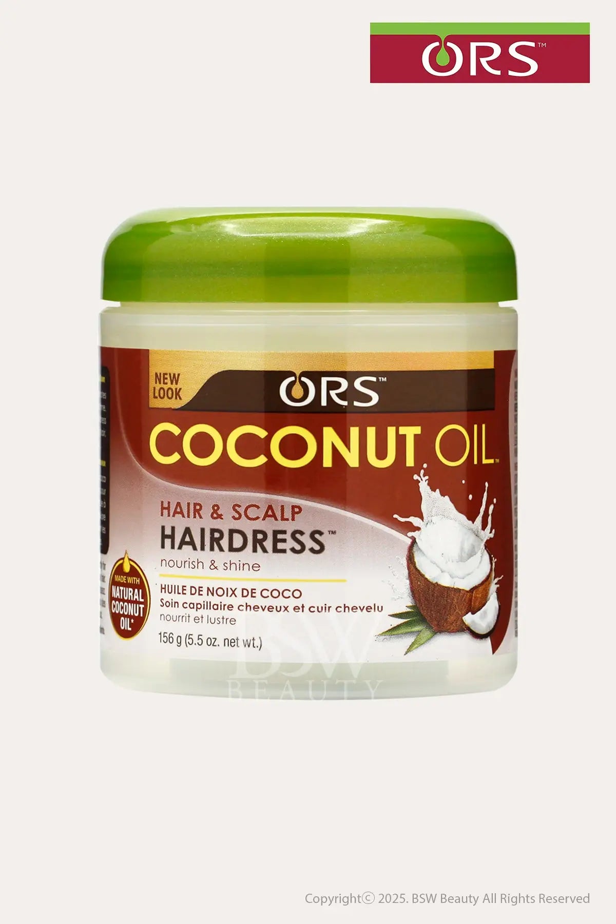ORS COCONUT OIL HAIR & SCALP HAIRDRESS 5.5oz - BSW BEAUTY CANADA