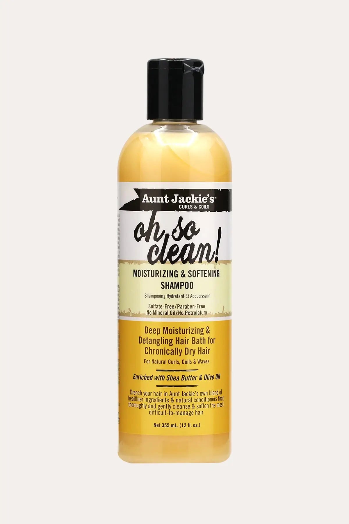 AUNT JACKIES OH SO CLEAN! MOISTURIZING & SOFTENING SHAMPOO 12oz - BSW BEAUTY CANADA