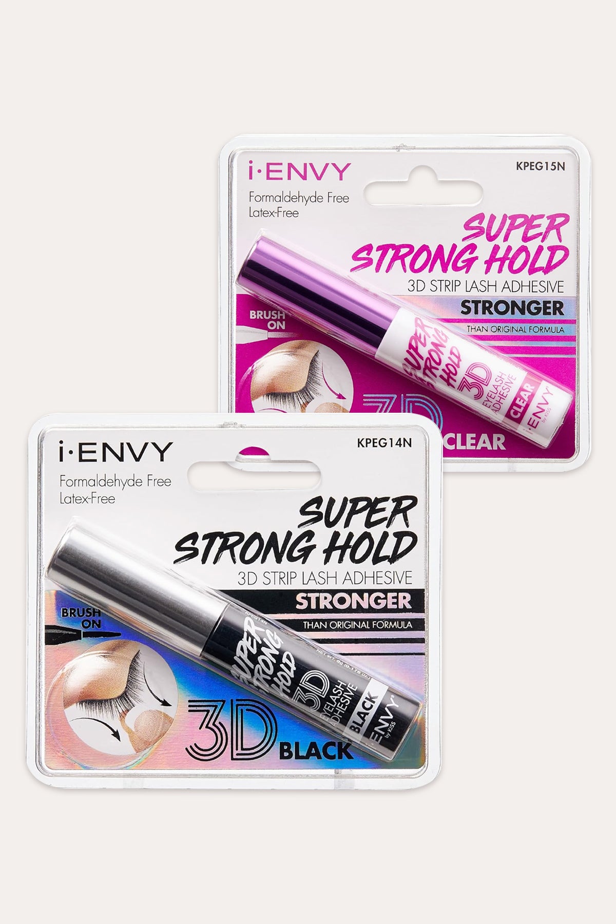 I ENVY BY KISS SUEPR STRONG HOLD 3D STRIP LASH ADHESIVE - BSW BEAUTY CANADA