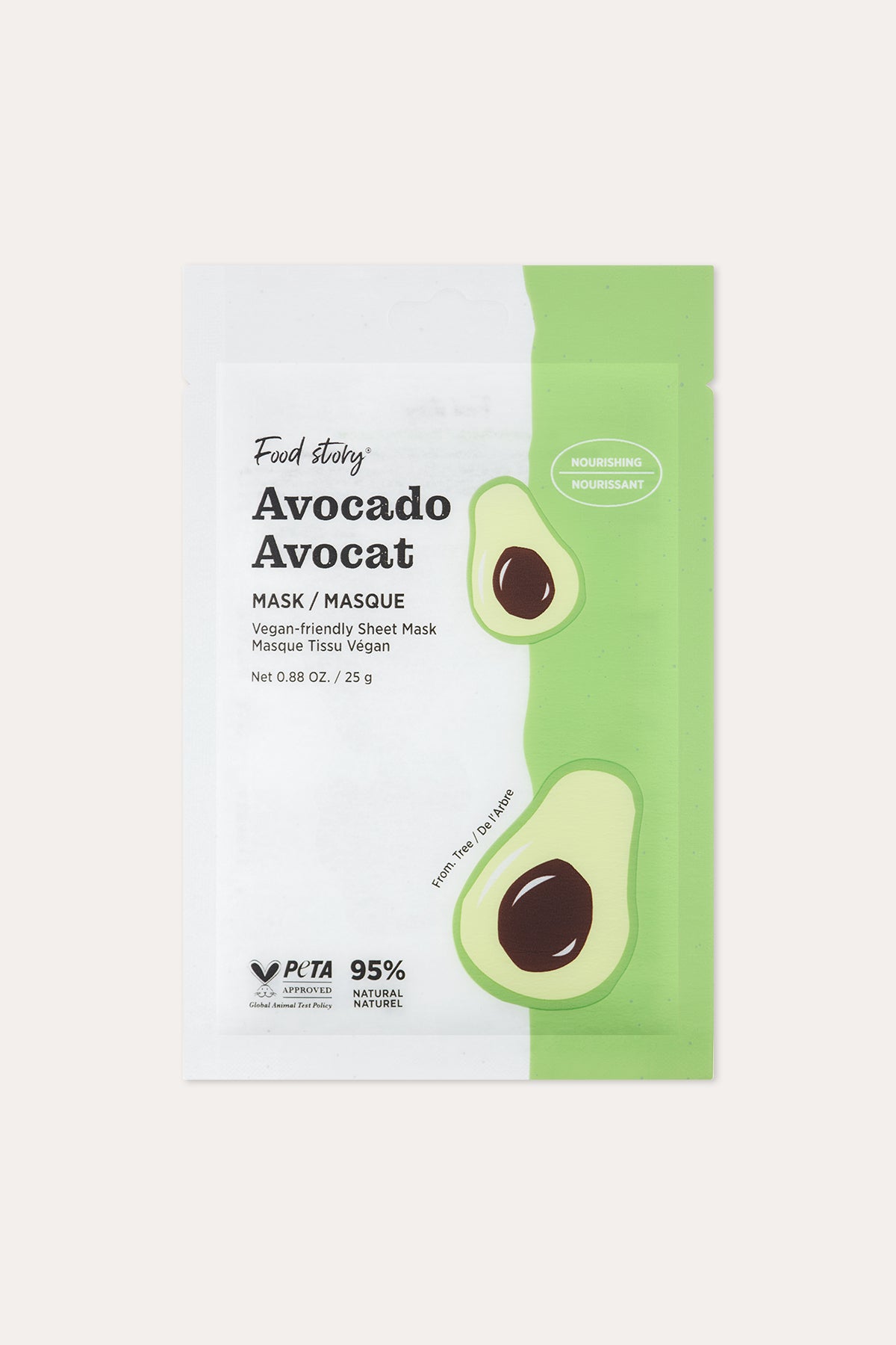 FOOD STORY AVOCADO MASK 0.95oz - BSW BEAUTY CANADA