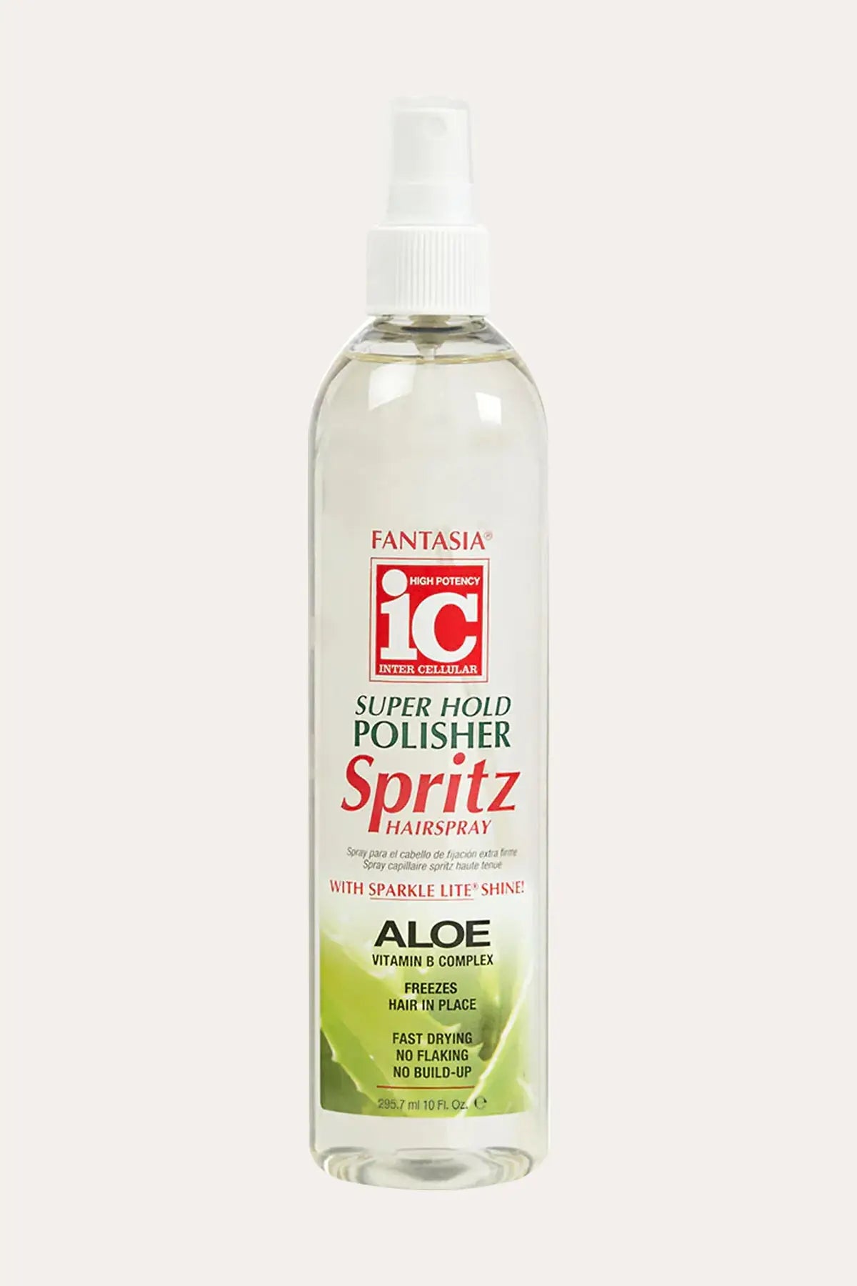 FANTASIA IC SUPER HOLD POLISHER SPRITZ HAIR SPRAY ALOE 10oz - BSW BEAUTY CANADA