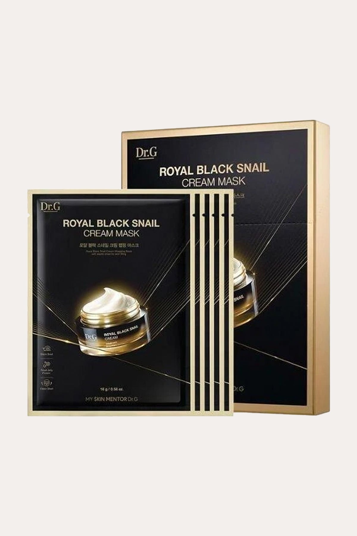 DR.G ROYAL BLACK SNAIL AMPOULE MASK - BSW BEAUTY CANADA