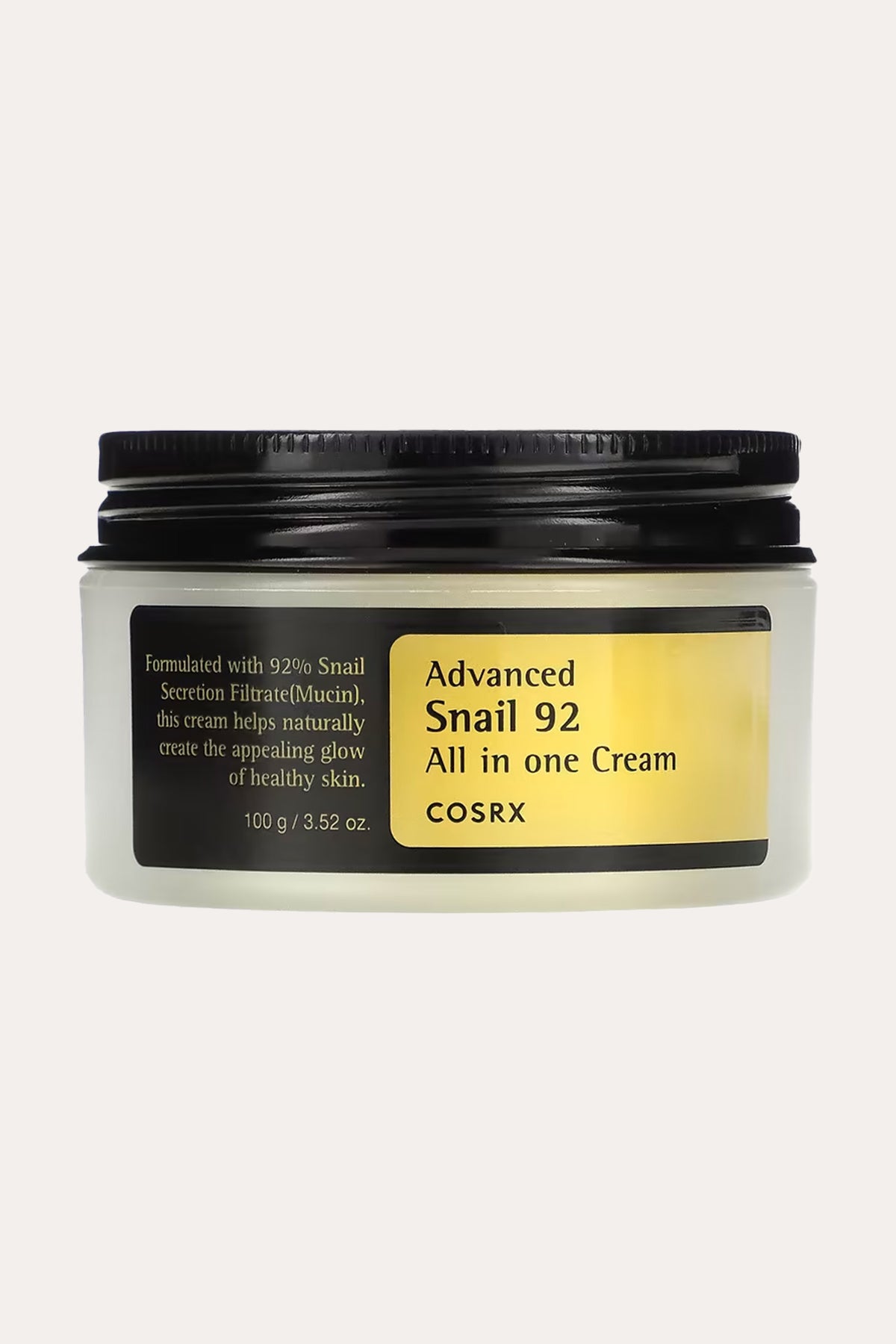 COSRX ADVANCED SNAIL 92 ALL IN ONE CREAM 100g - BSW BEAUTY CANADA