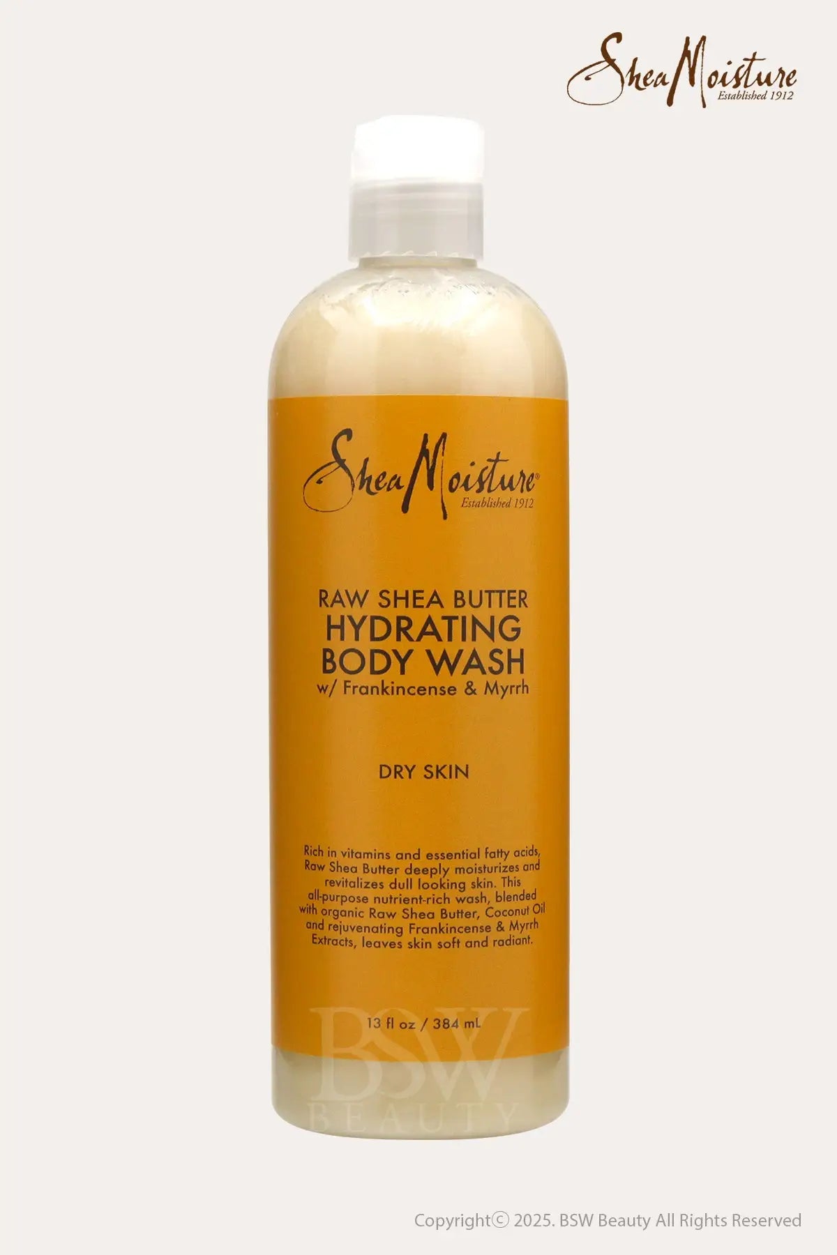 SHEA MOISTURE RAW SHEA BUTTER BODY WASH 13oz - BSW BEAUTY CANADA