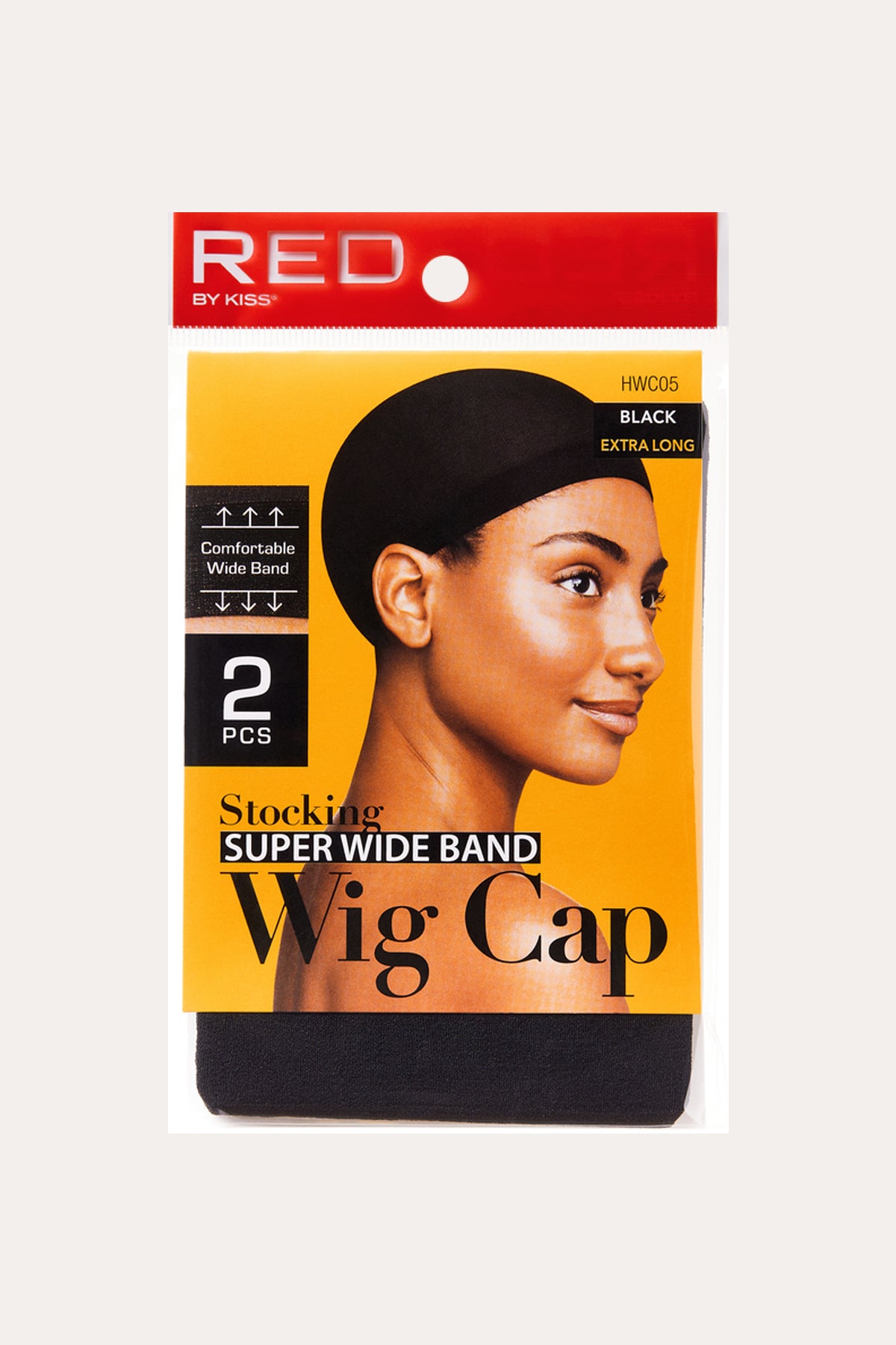 RED BY KISS STOCKING SUPER WIDE WIG CAP - BSW BEAUTY CANADA