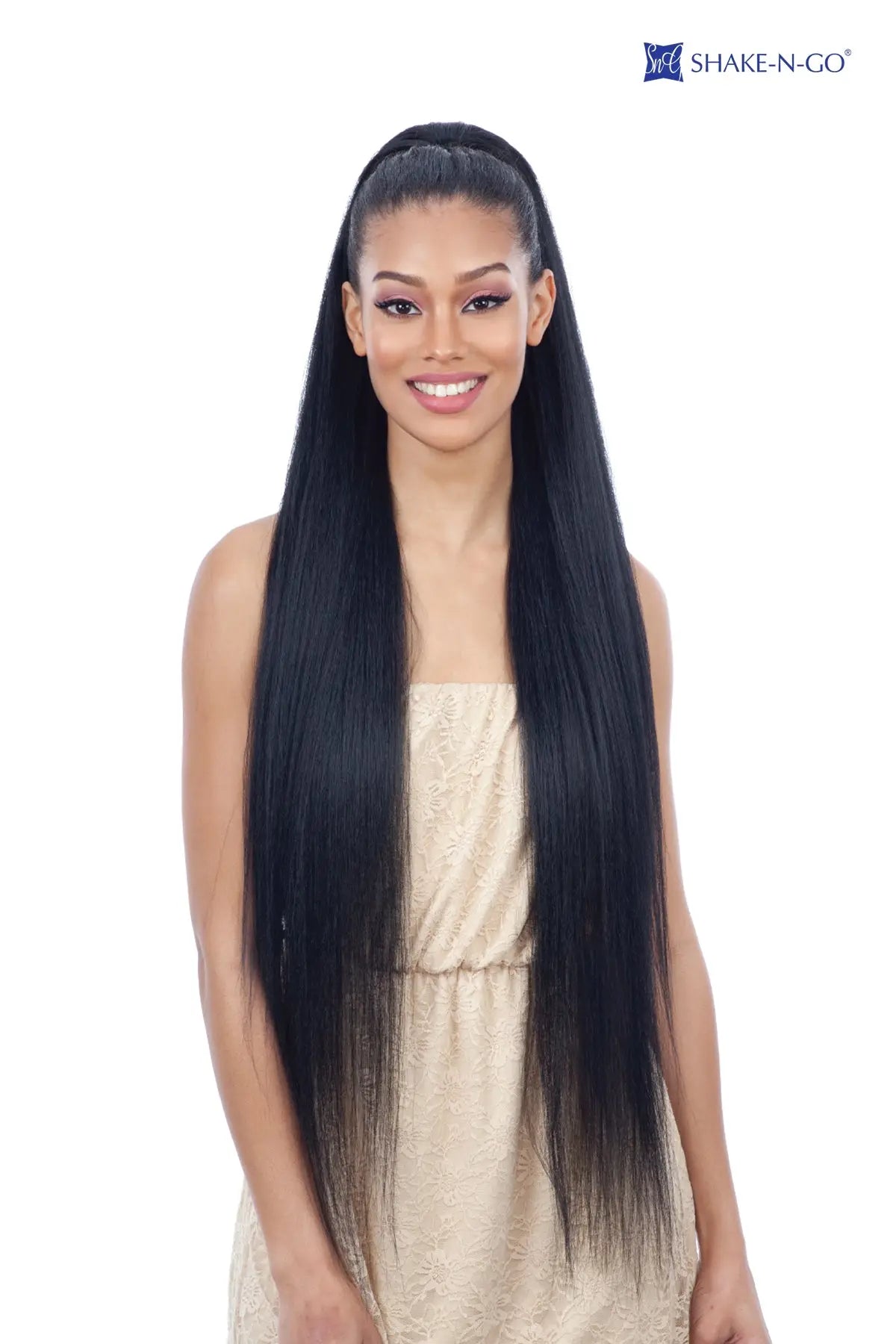 SHAKE N GO FREETRESS EQUAL DRAWSTRING PONYTAIL LONG STRAIGHT YAKY 38" - BSW BEAUTY CANADA