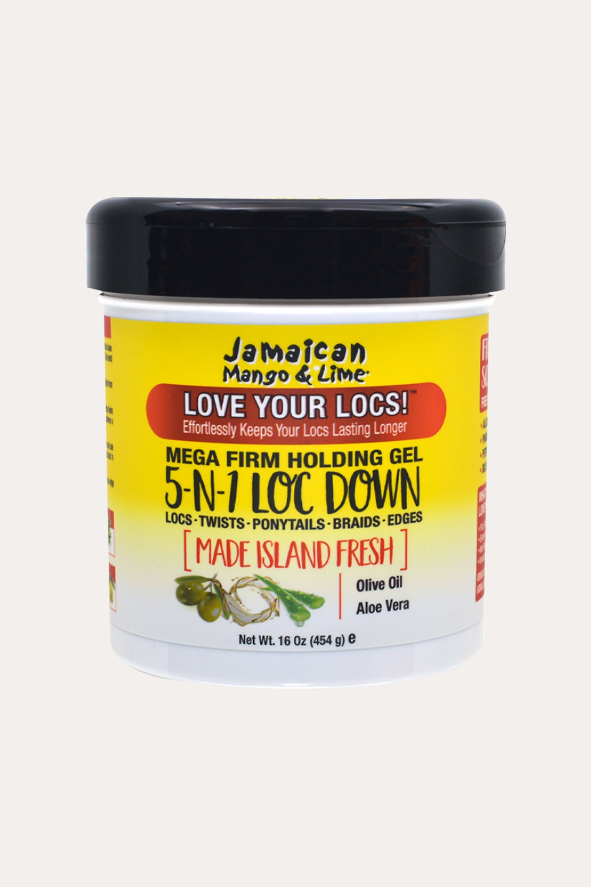 JAMAICAN MANGO & LIME 5N1 LOC DOWN GEL 16oz
