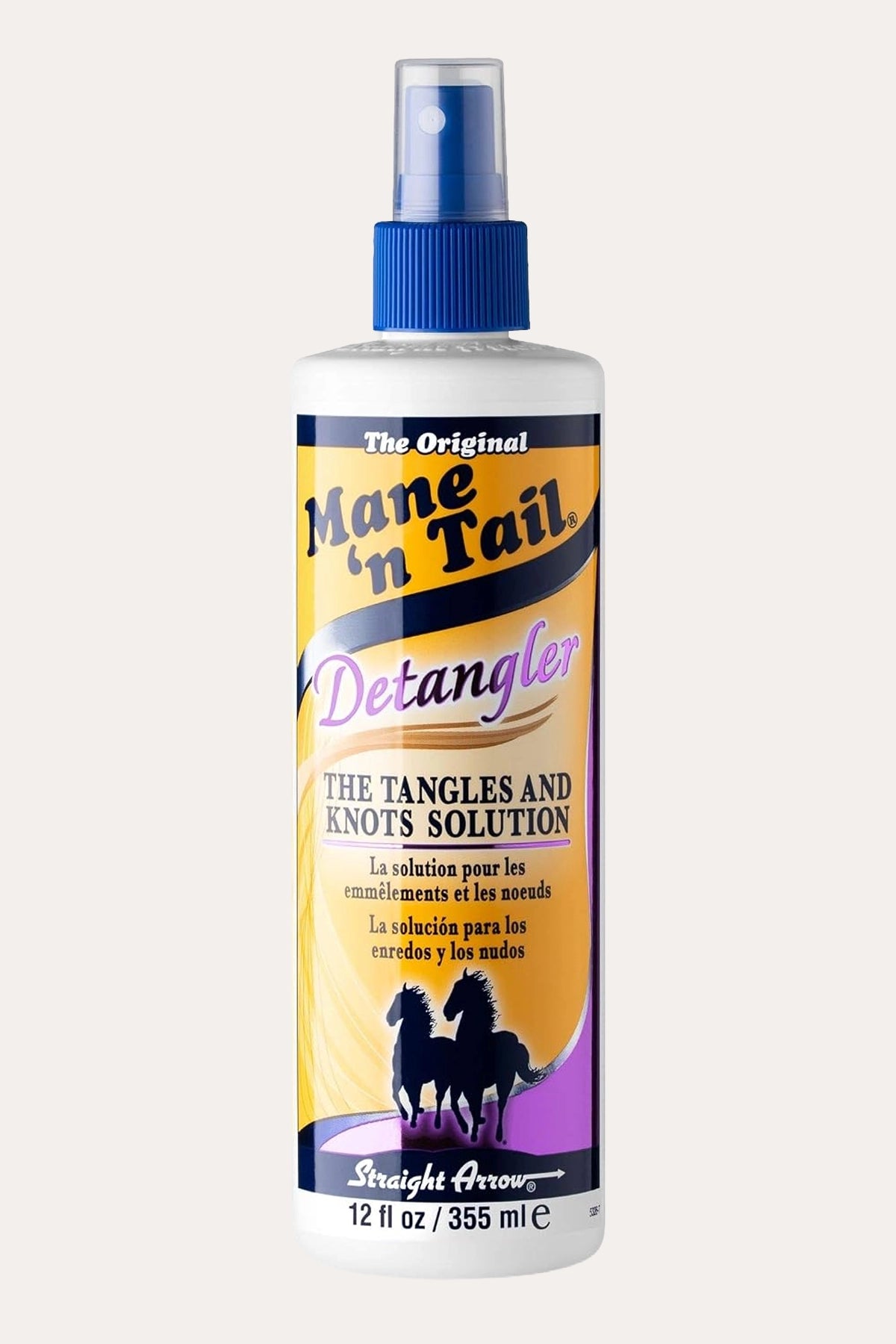 MANE'N TAIL DETANGLER SPRAY 12oz