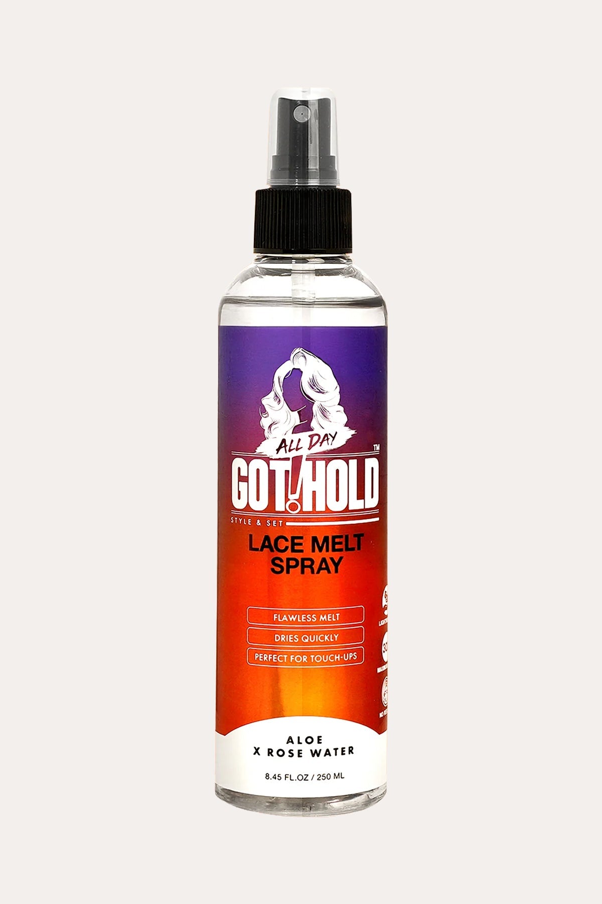 ALL DAY GOT HOLD WIG LACE MELT SPRAY 250ml EBIN NEW YORK