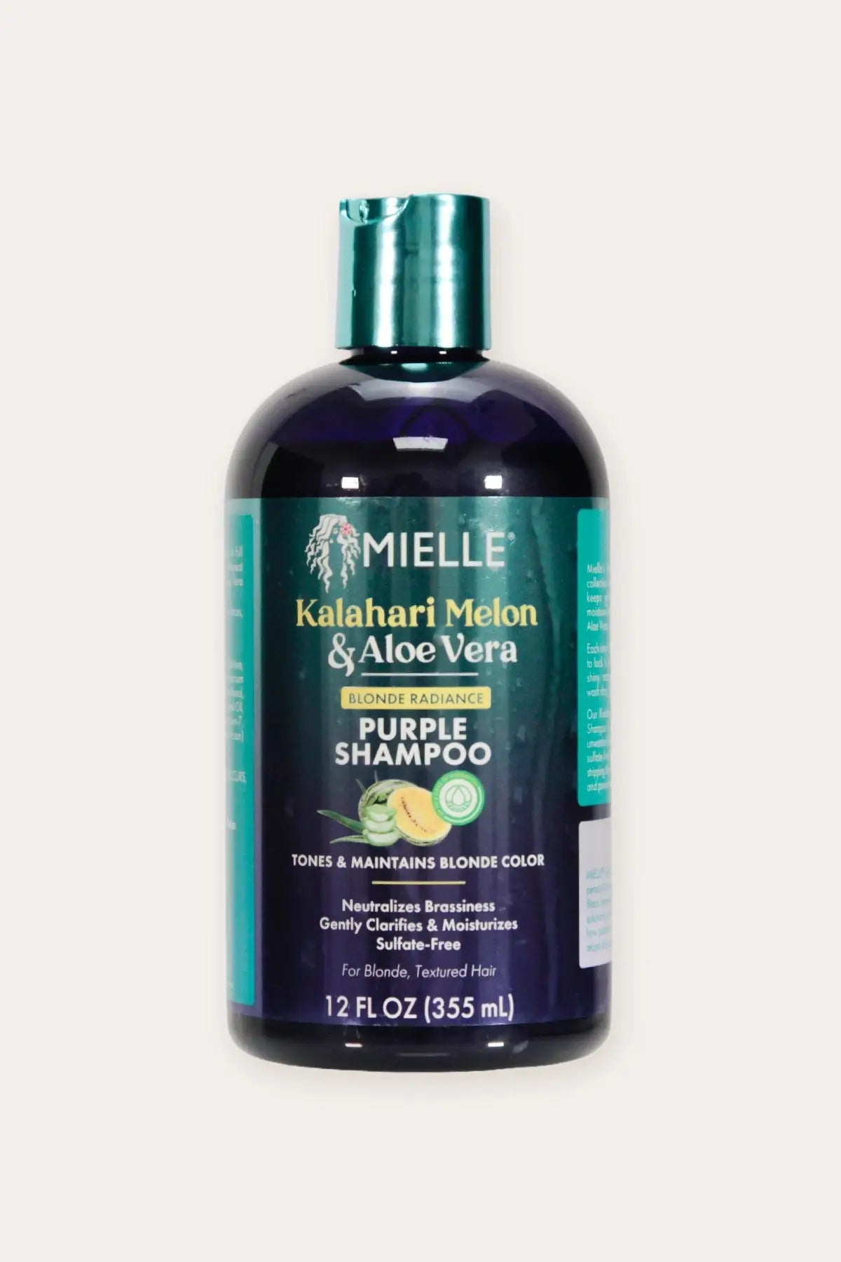 MIELLE KALAHARI MELON & ALOE PURPLE SHAMPOO 12OZ