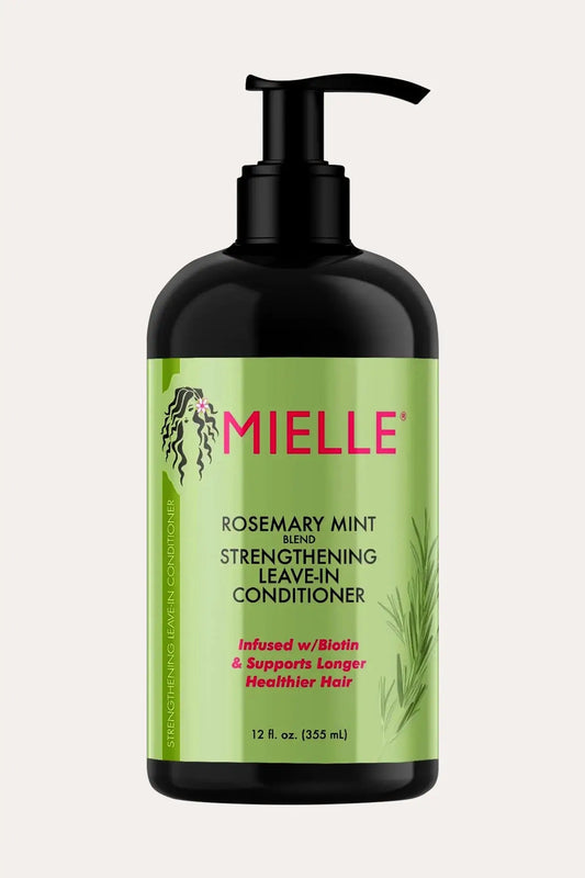 MIELLE ROSEMARY MINT STRENGTHENING LEAVE-IN CONDITIONER 12oz MIELLE ORGANICS