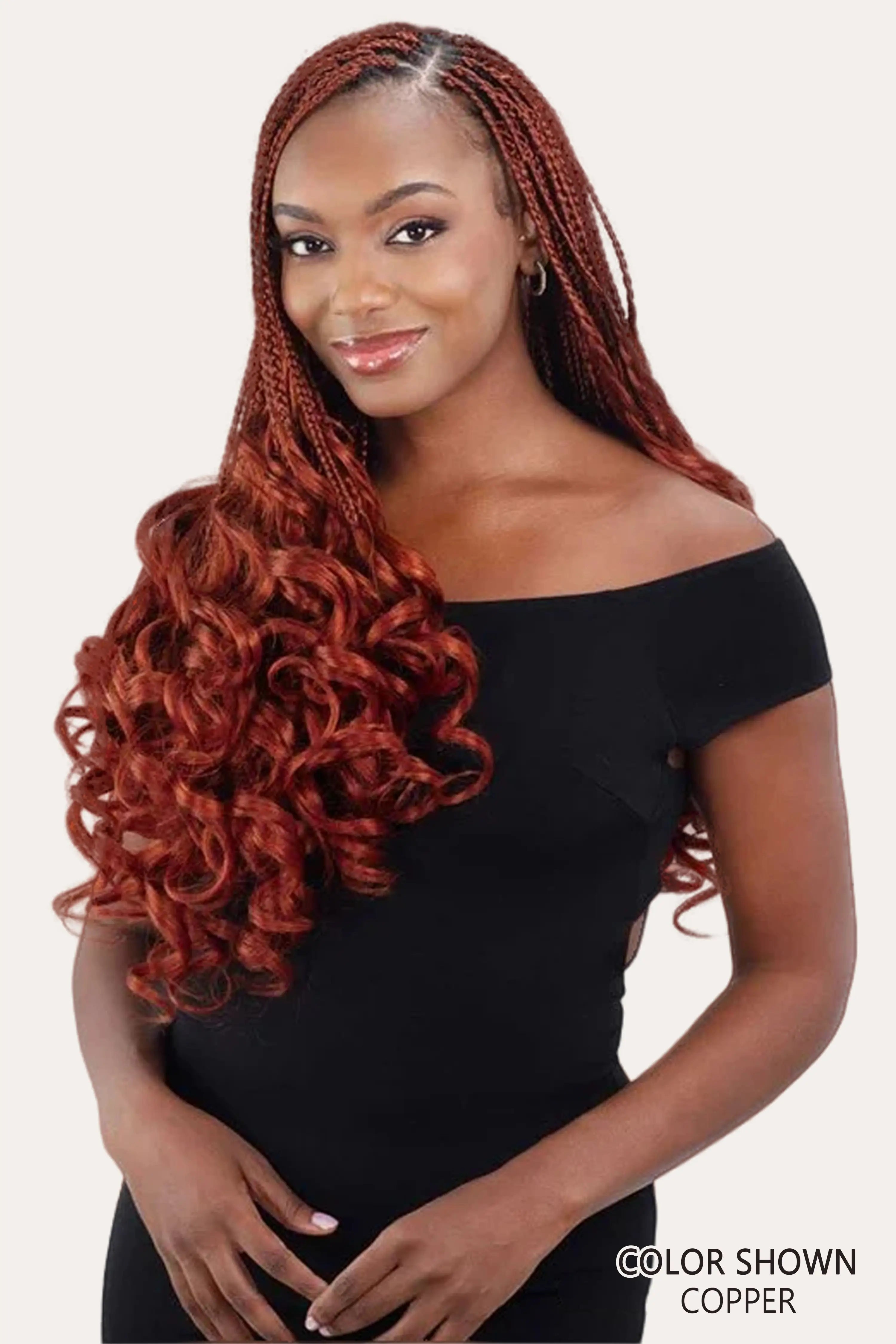 SHAKE N GO PRE-STRETCHED FREETRESS 4X FRENCH BRAID 18" SHAKE N GO