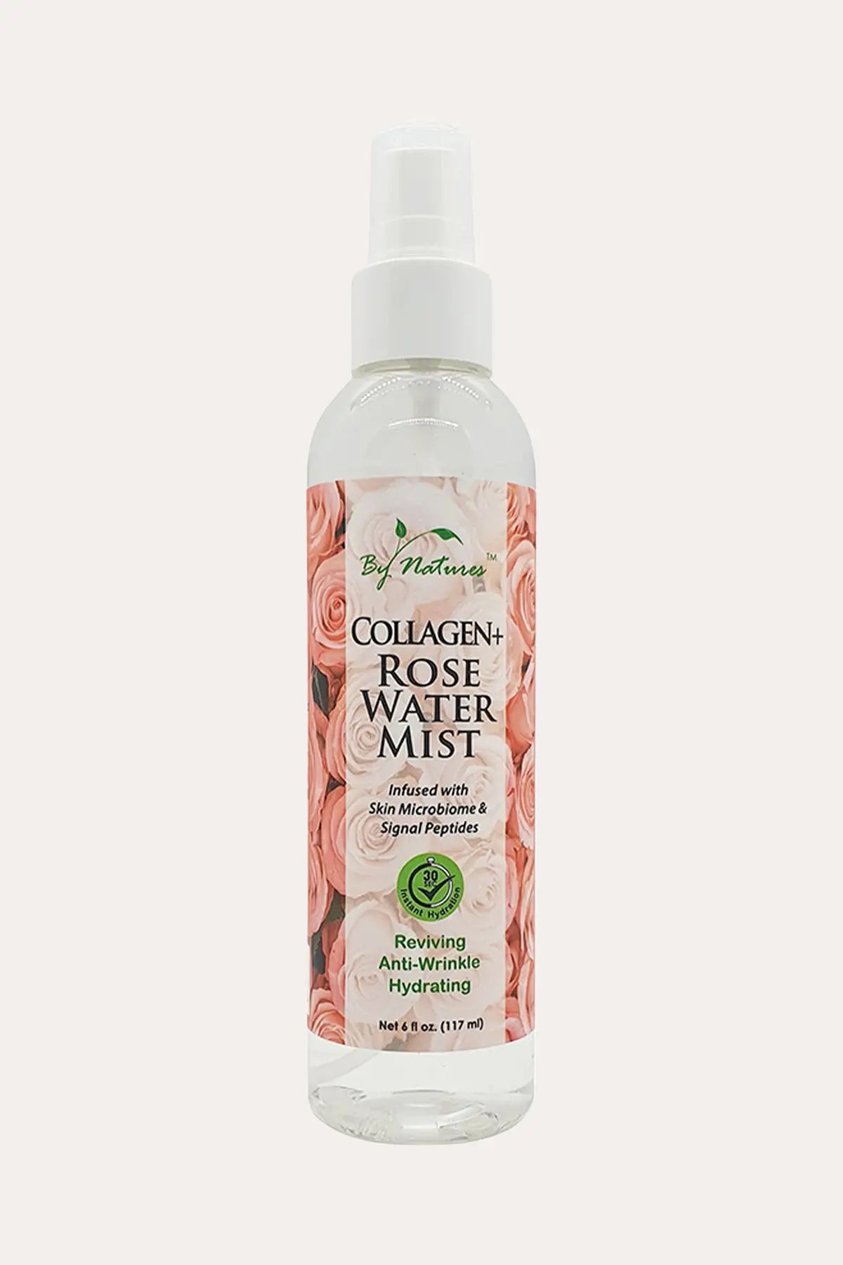 BY NATURE’S COLLAGEN + ROSE WATER MIST 6oz BY NATURES