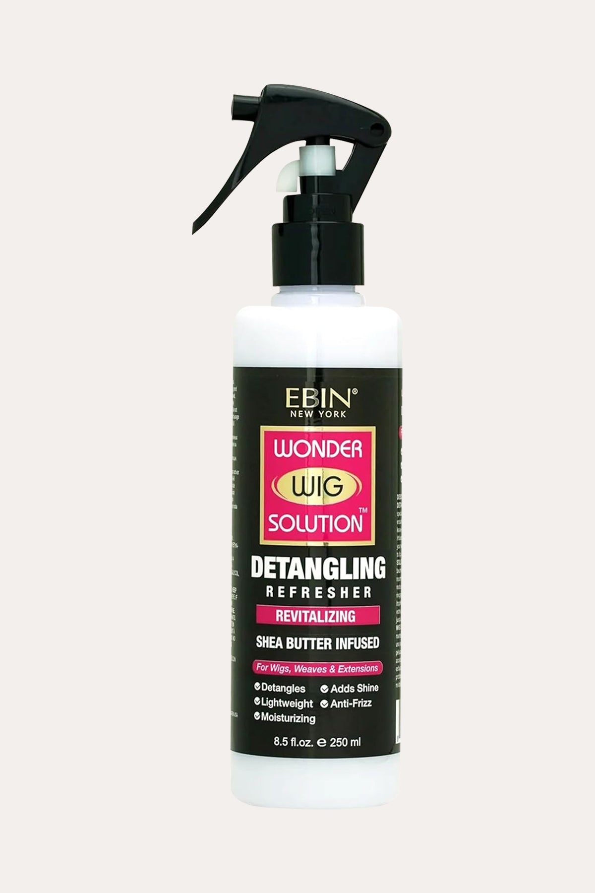 EBIN WONDER WIG SOLUTION DETANGLING REFRESHER SPRAY 8.5oz - BSW BEAUTY CANADA