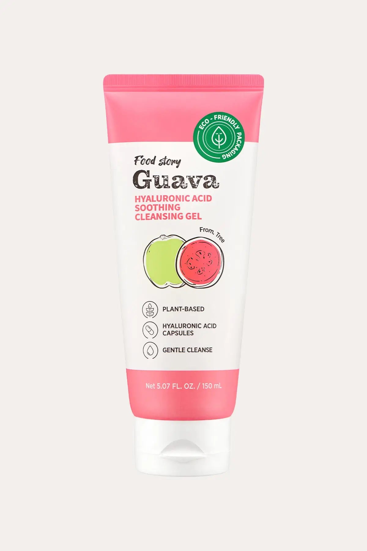 FOOD STORY GUAVA HYALURONIC ACID SOOTHING CLEANSING GEL 5.07 FL. OZ. / 150 ml - BSW BEAUTY CANADA