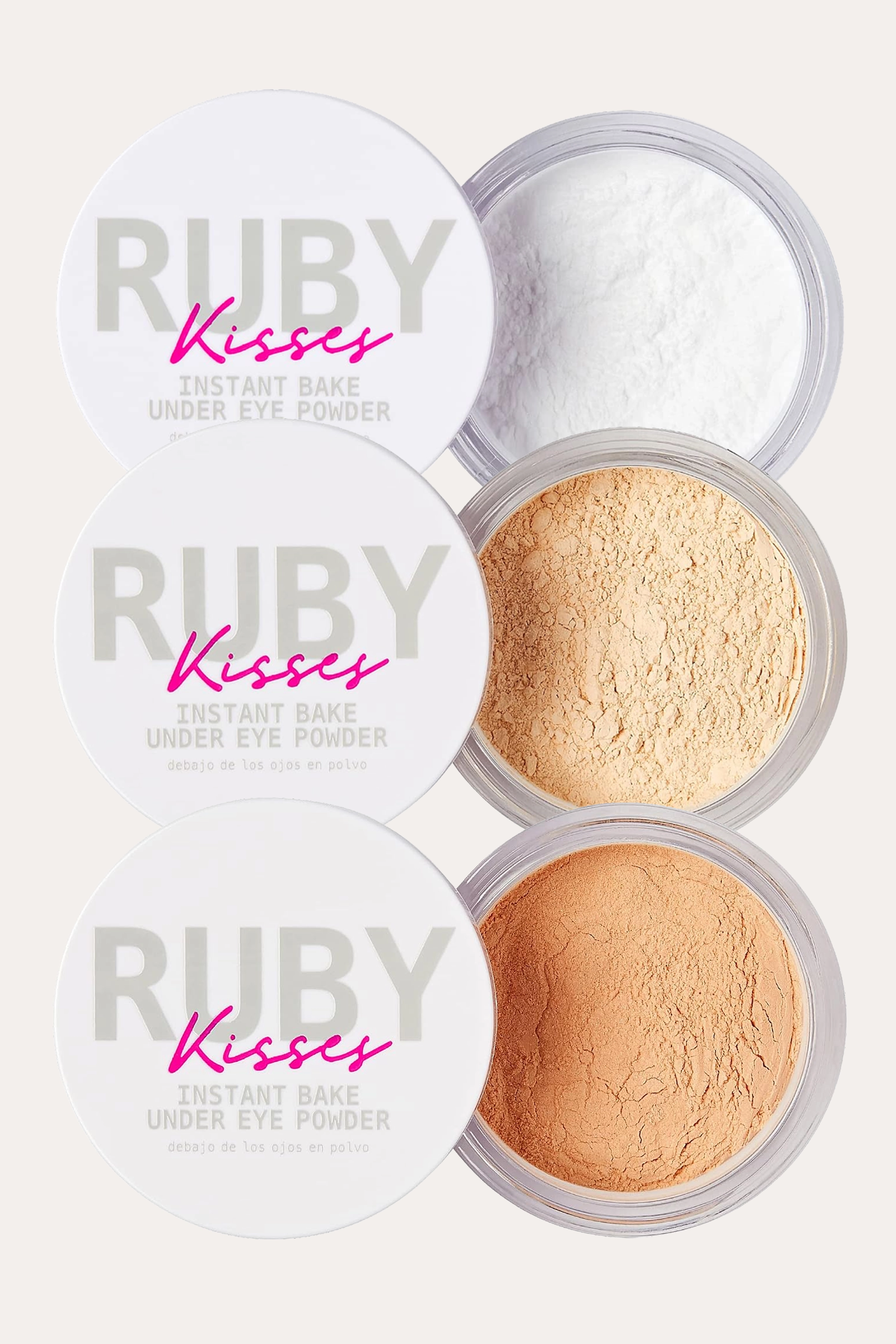 RUBY KISSES INSTANT BAKE UNDER EYE POWDER