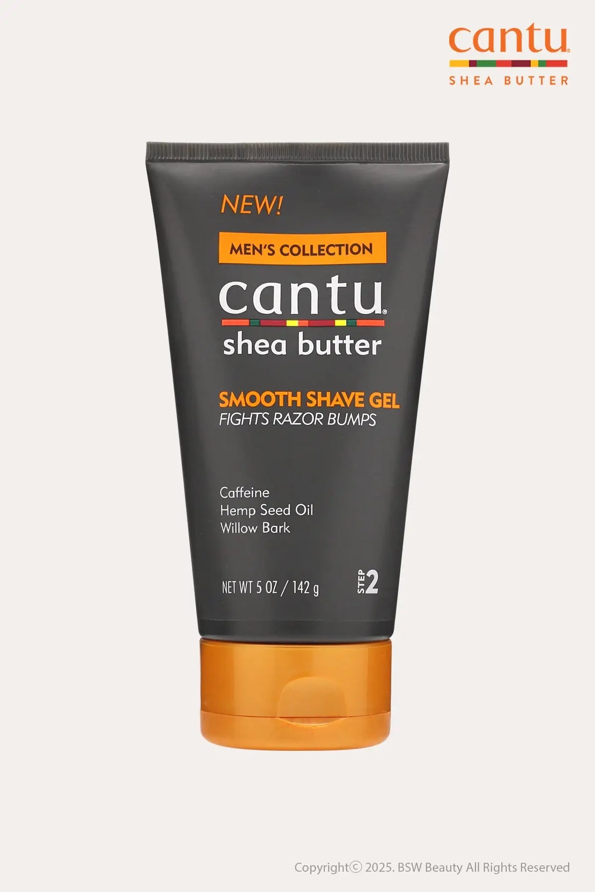 CANTU SHEA BUTTER MENS COLLECTION SMOOTH SHAVE GEL 5oz - BSW BEAUTY CANADA