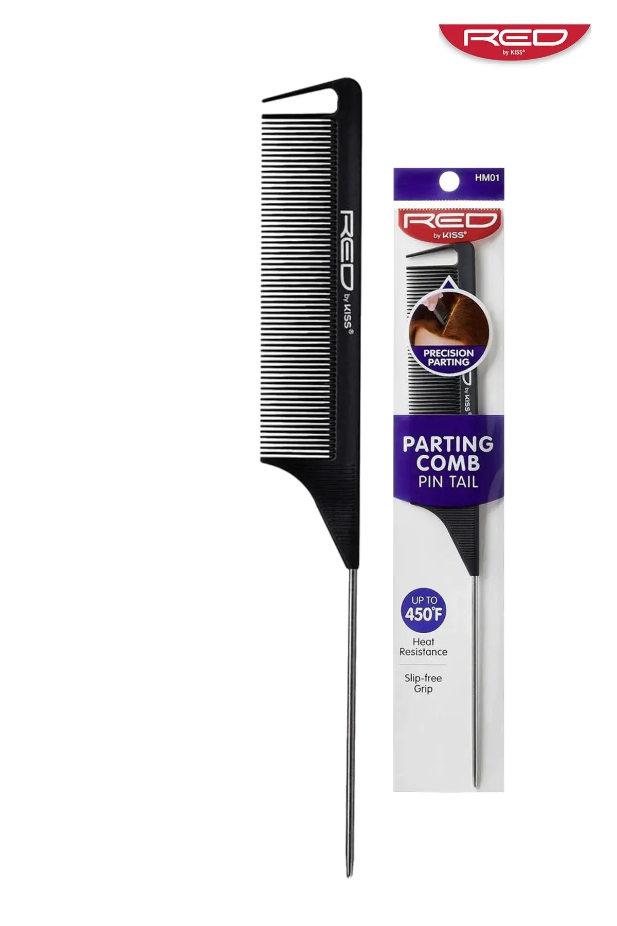 RED BY KISS PARTING COMB - PIN TAIL - BSW BEAUTY CANADA
