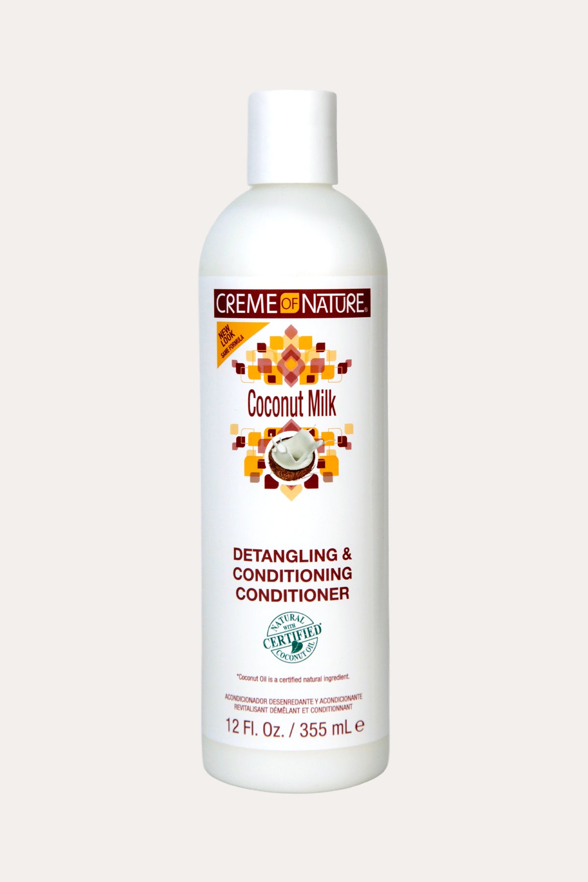 CREME OF NATURE COCONUT MILK DETANGLING & CONDITIONING CONDITIONER 12oz